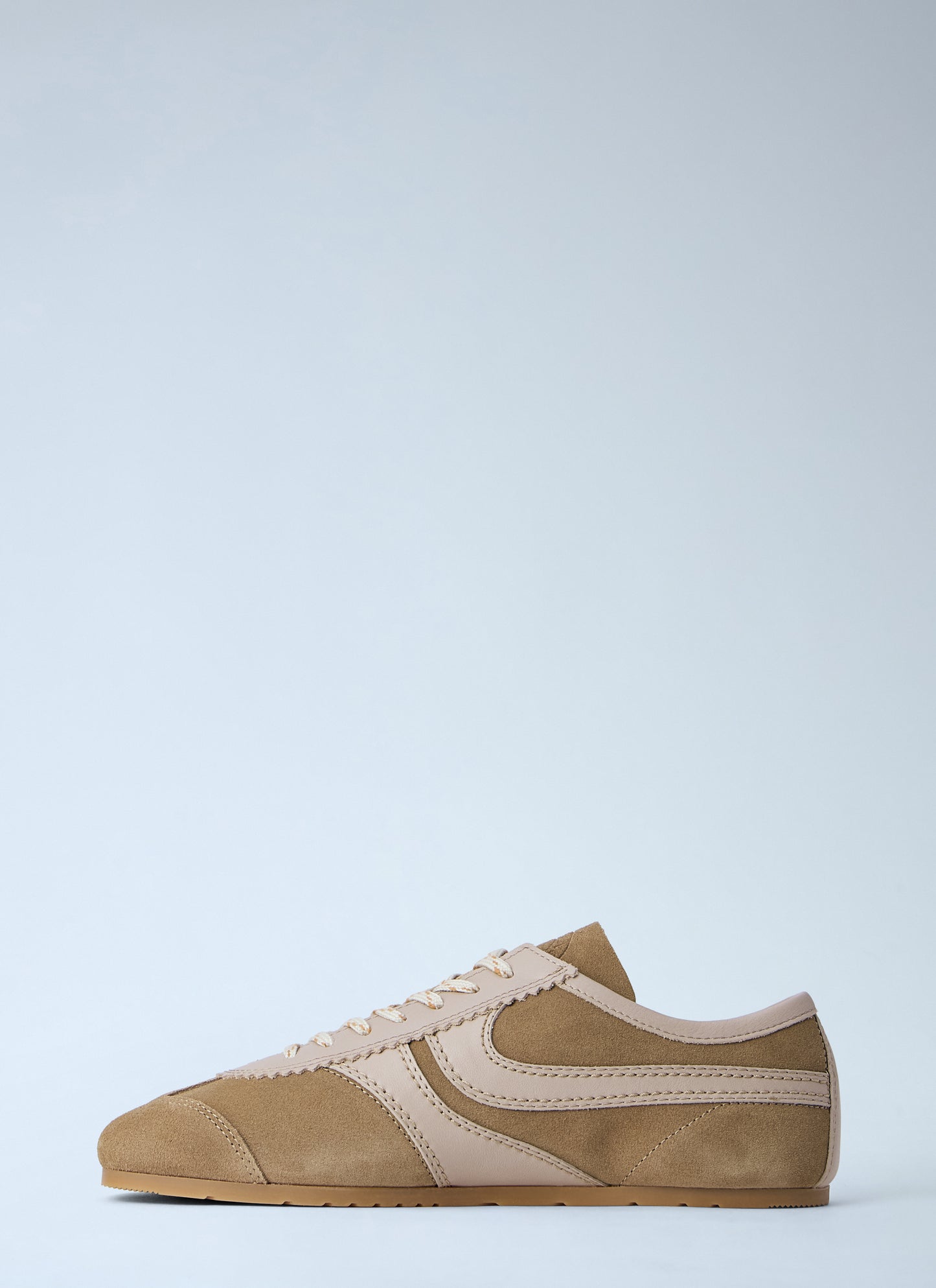 Dries Van Noten Women Suede Trimmed Sneakers DRIES VAN NOTEN