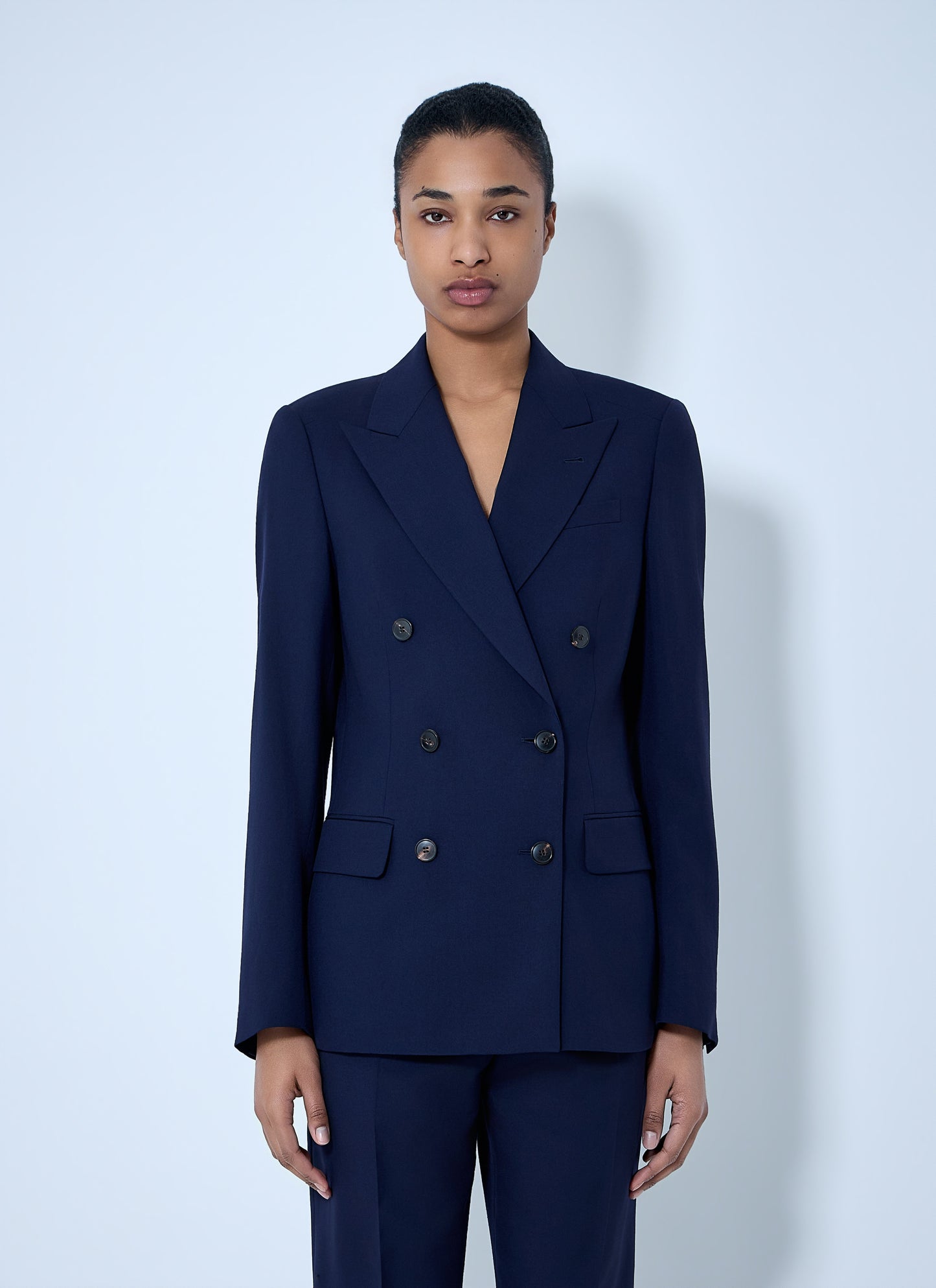 Dries Van Noten Women Double-Breasted Wool Blazer DRIES VAN NOTEN