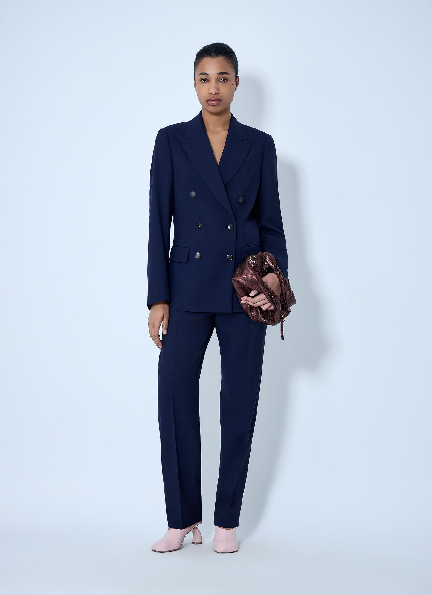 Dries Van Noten Women Double-Breasted Wool Blazer DRIES VAN NOTEN