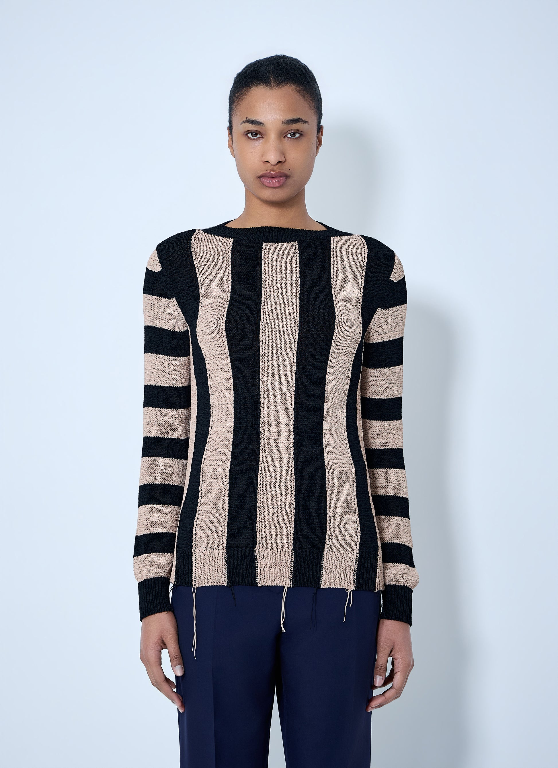 Dries Van Noten Women Striped Knit Sweater DRIES VAN NOTEN