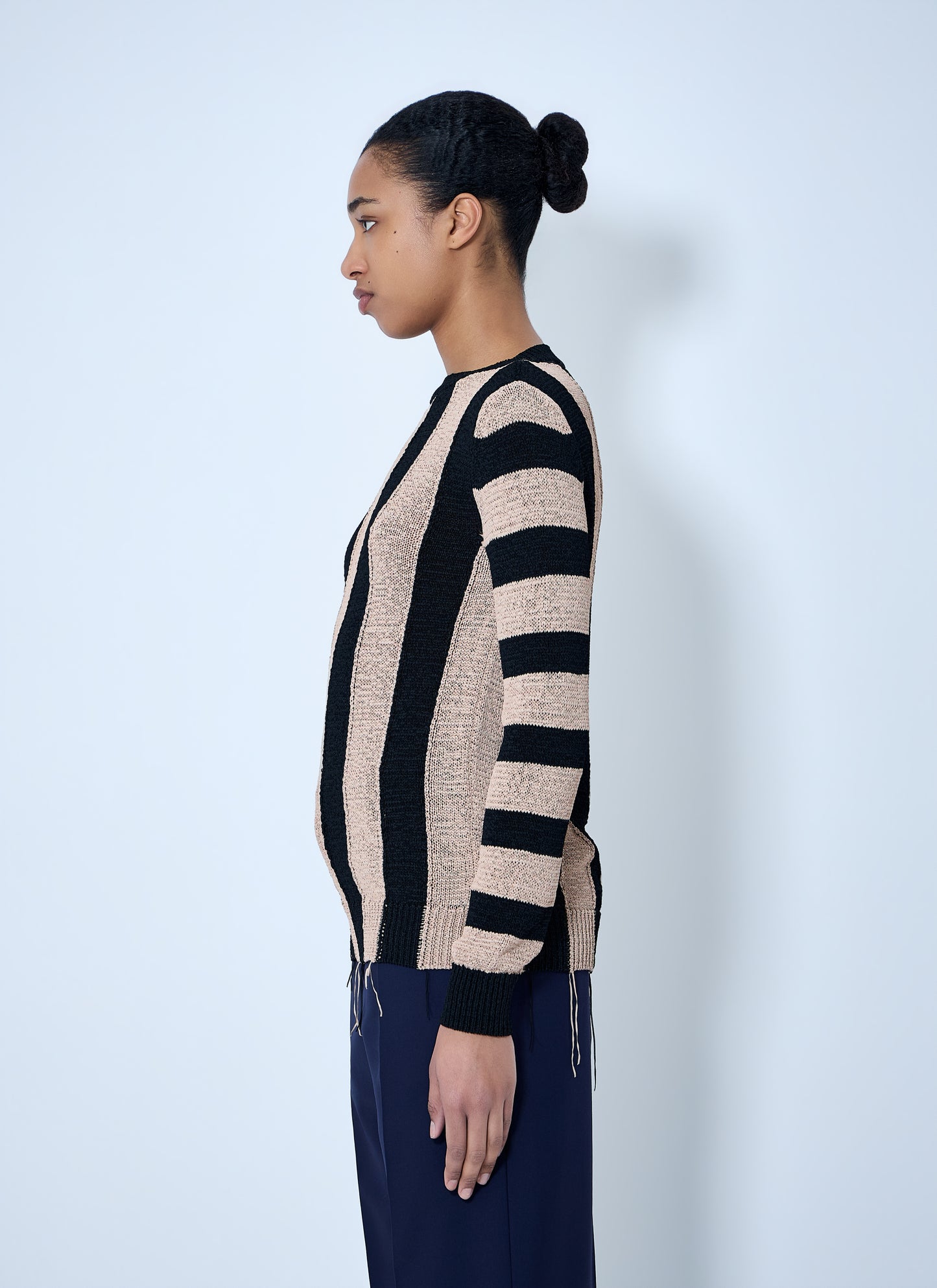 Dries Van Noten Women Striped Knit Sweater DRIES VAN NOTEN
