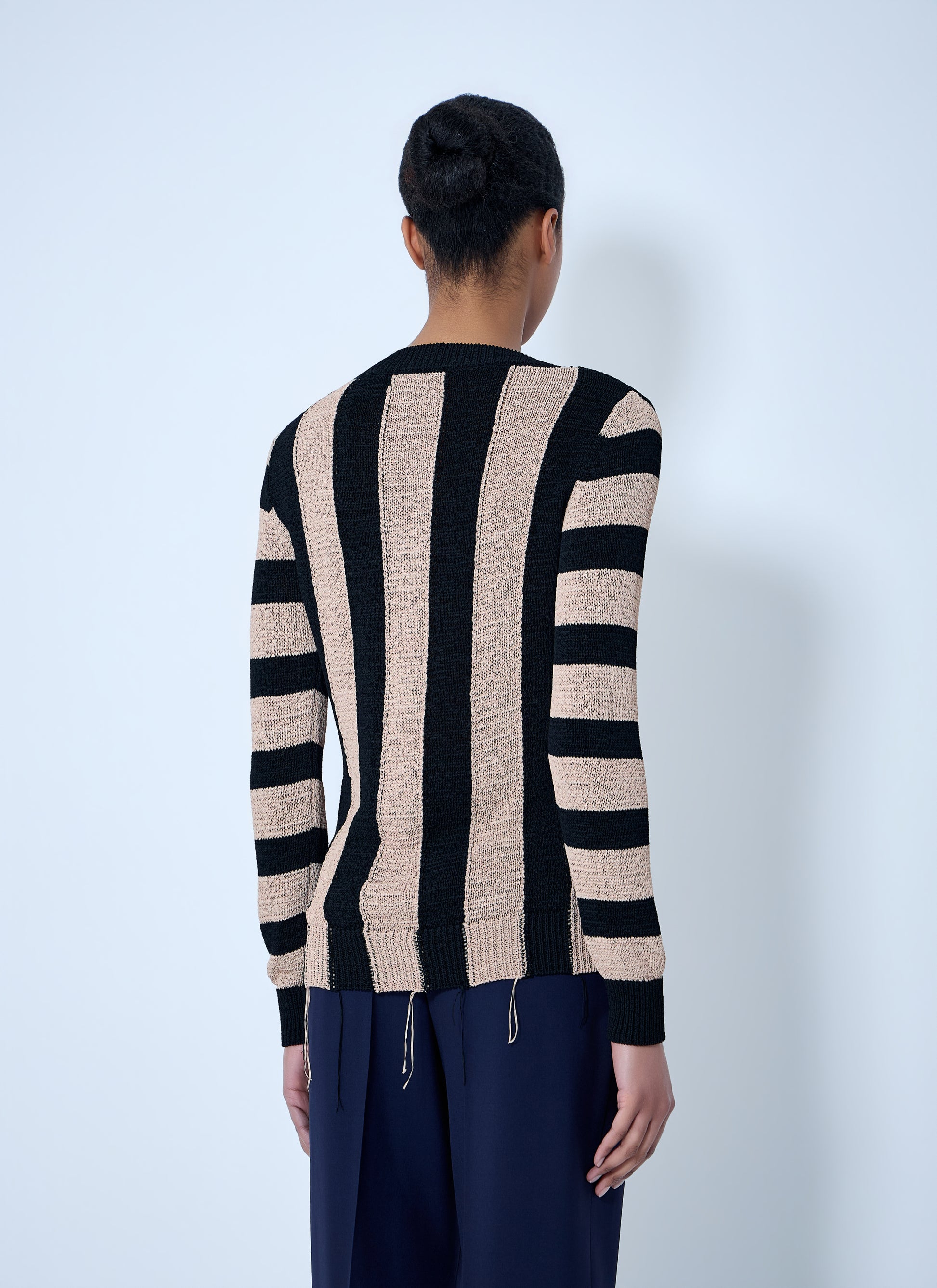 Dries Van Noten Women Striped Knit Sweater DRIES VAN NOTEN