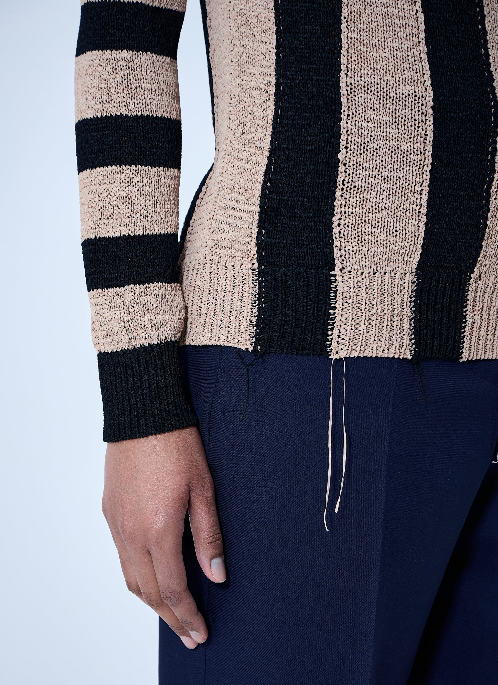 Dries Van Noten Women Striped Knit Sweater DRIES VAN NOTEN