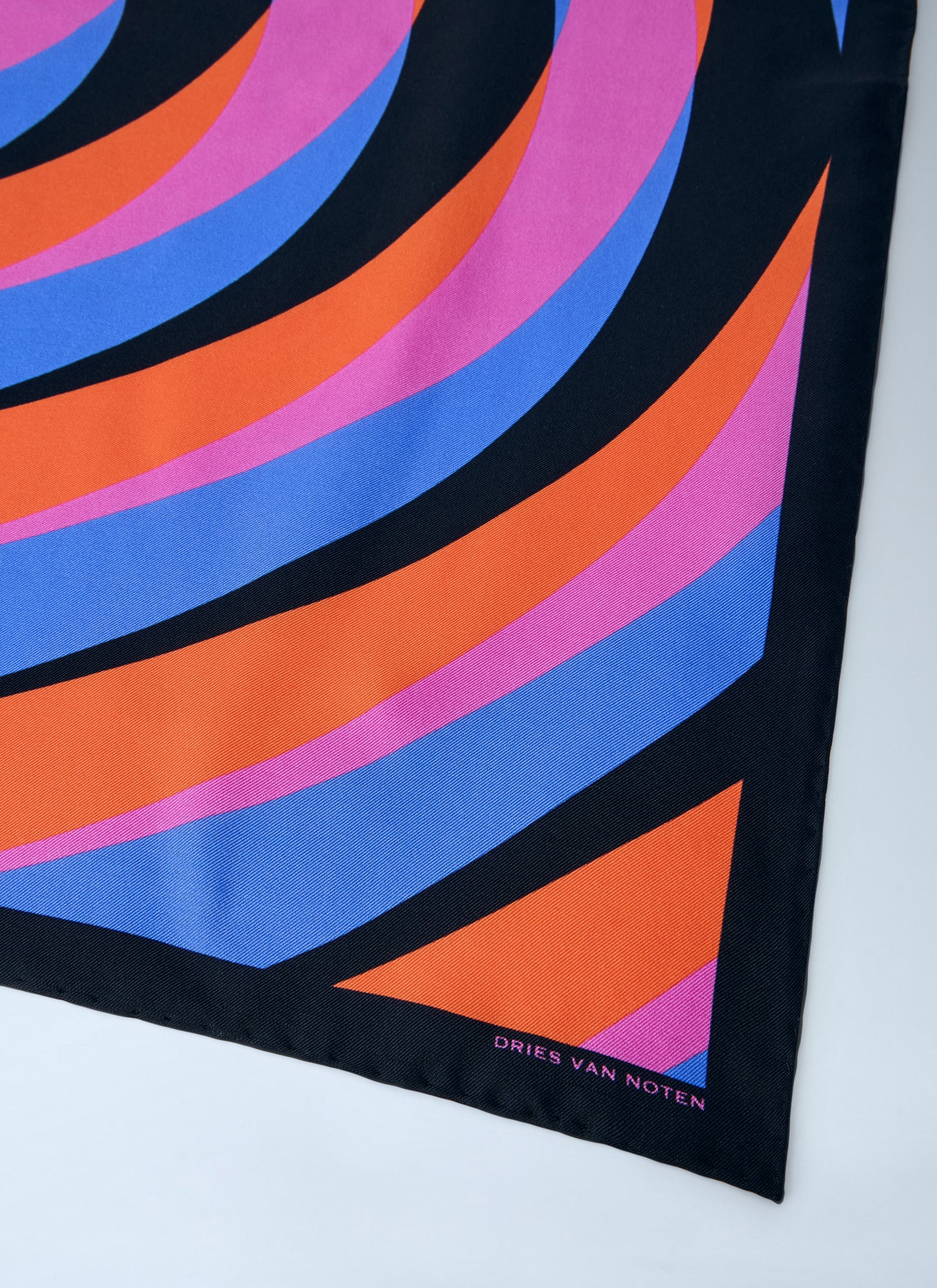 Dries Van Noten Women Geometric Patterned Silk Scarf DRIES VAN NOTEN