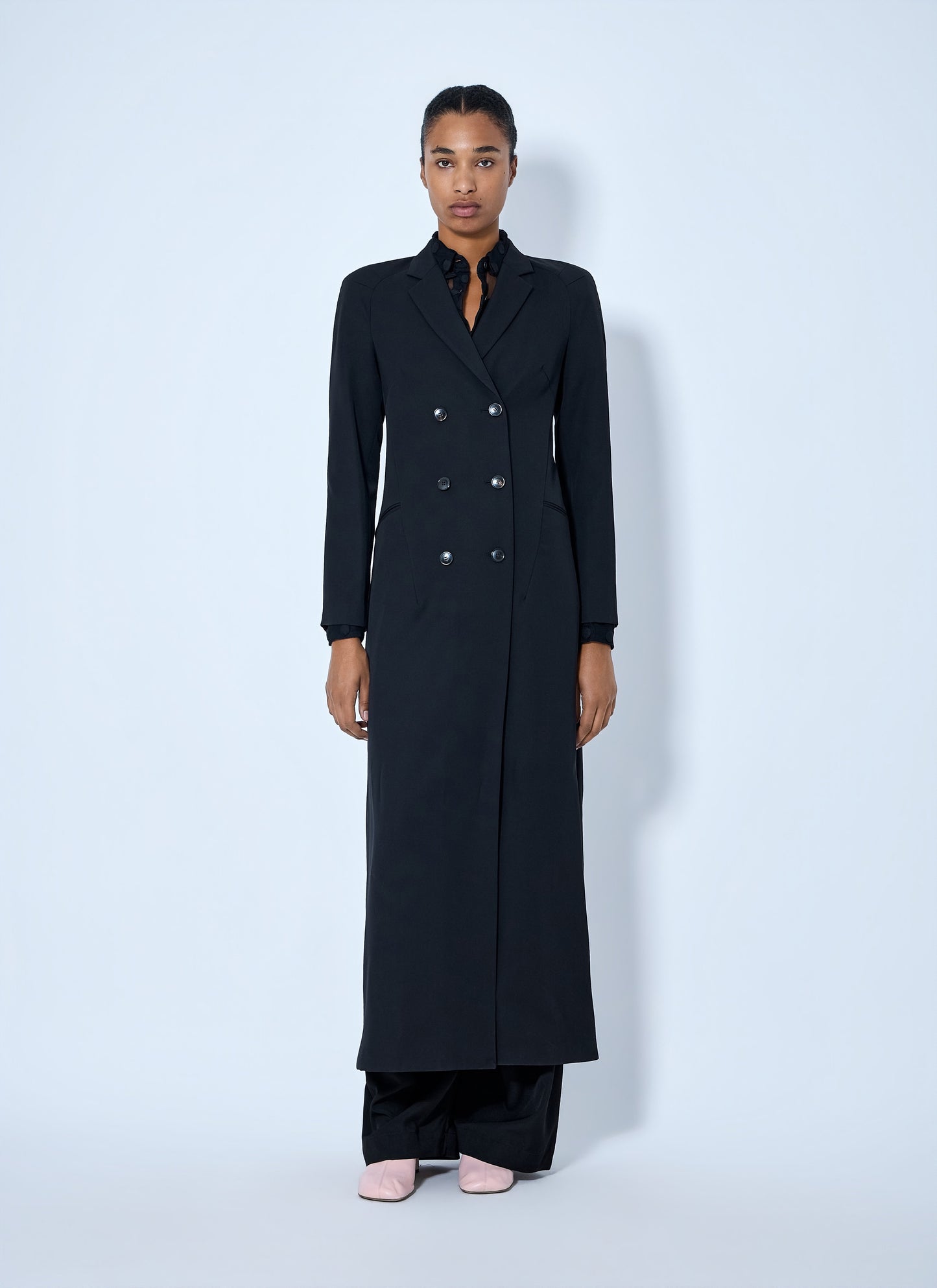 Dries Van Noten Women Ronna Double-Breasted Wool Coat DRIES VAN NOTEN