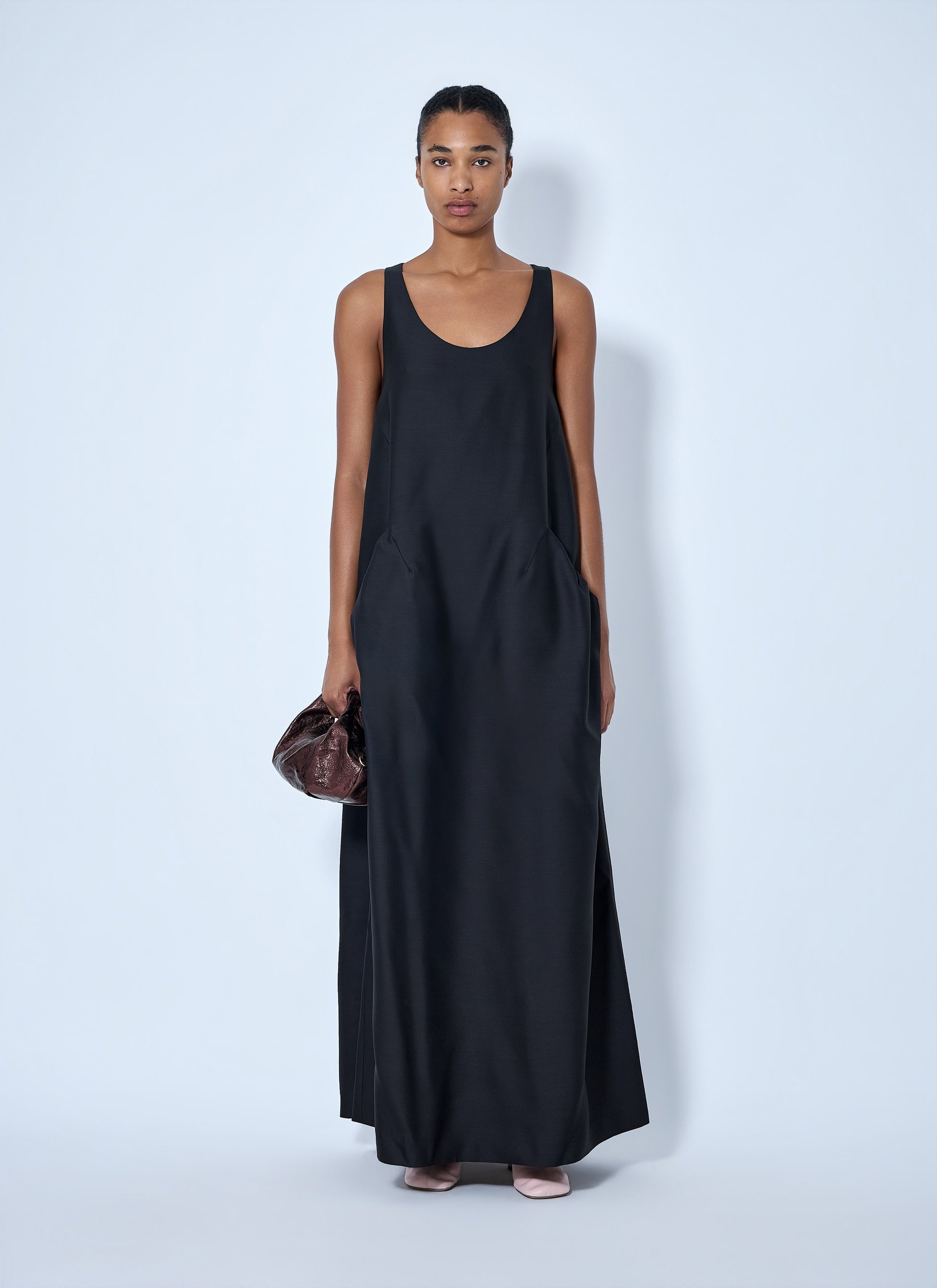 Dries Van Noten Women Drazero Wool And Silk-Blend Maxi Dress DRIES VAN NOTEN