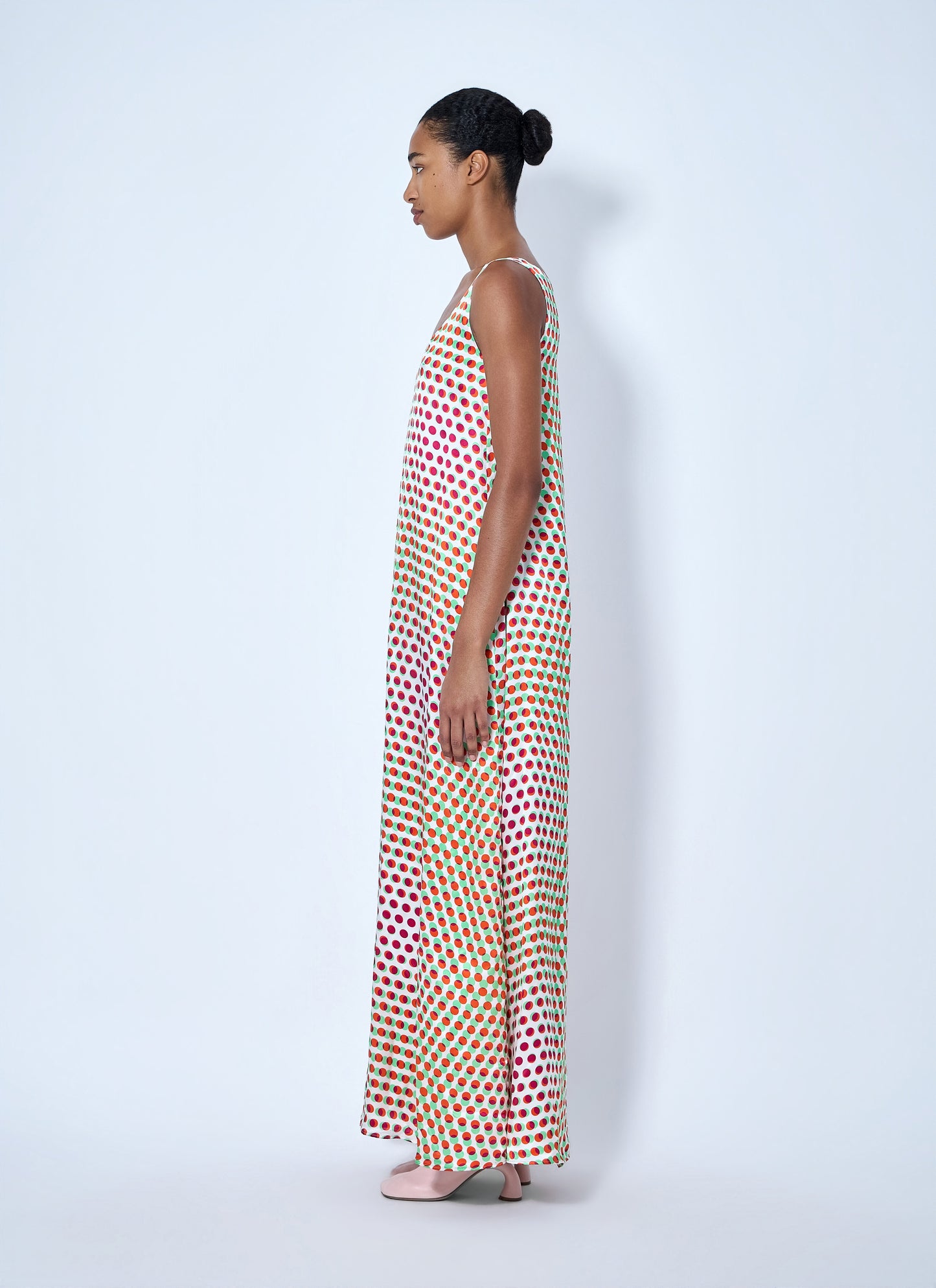 Dries Van Noten Women Draz Polka-Dot Silk Maxi Dress DRIES VAN NOTEN