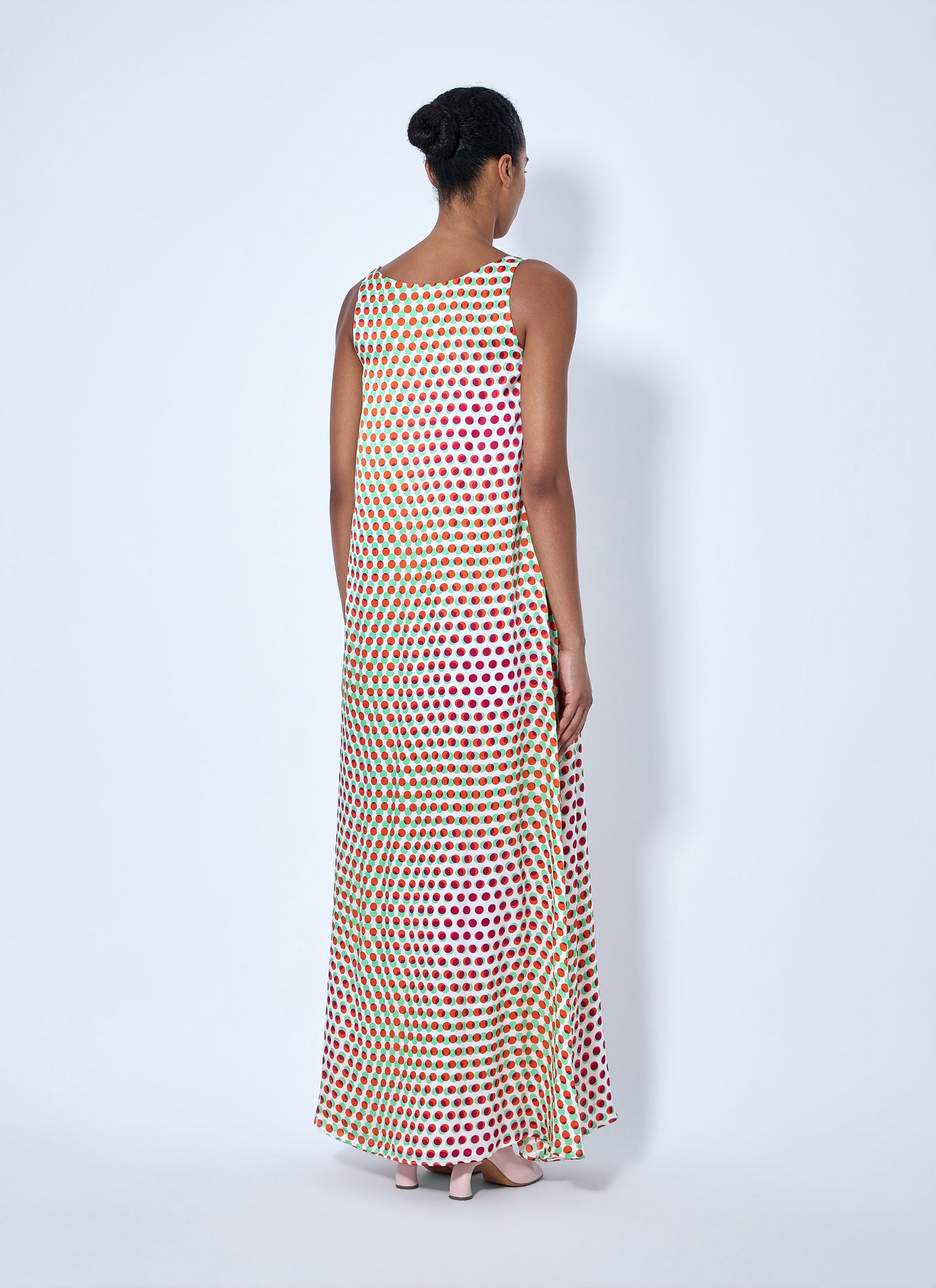 Dries Van Noten Women Draz Polka-Dot Silk Maxi Dress DRIES VAN NOTEN