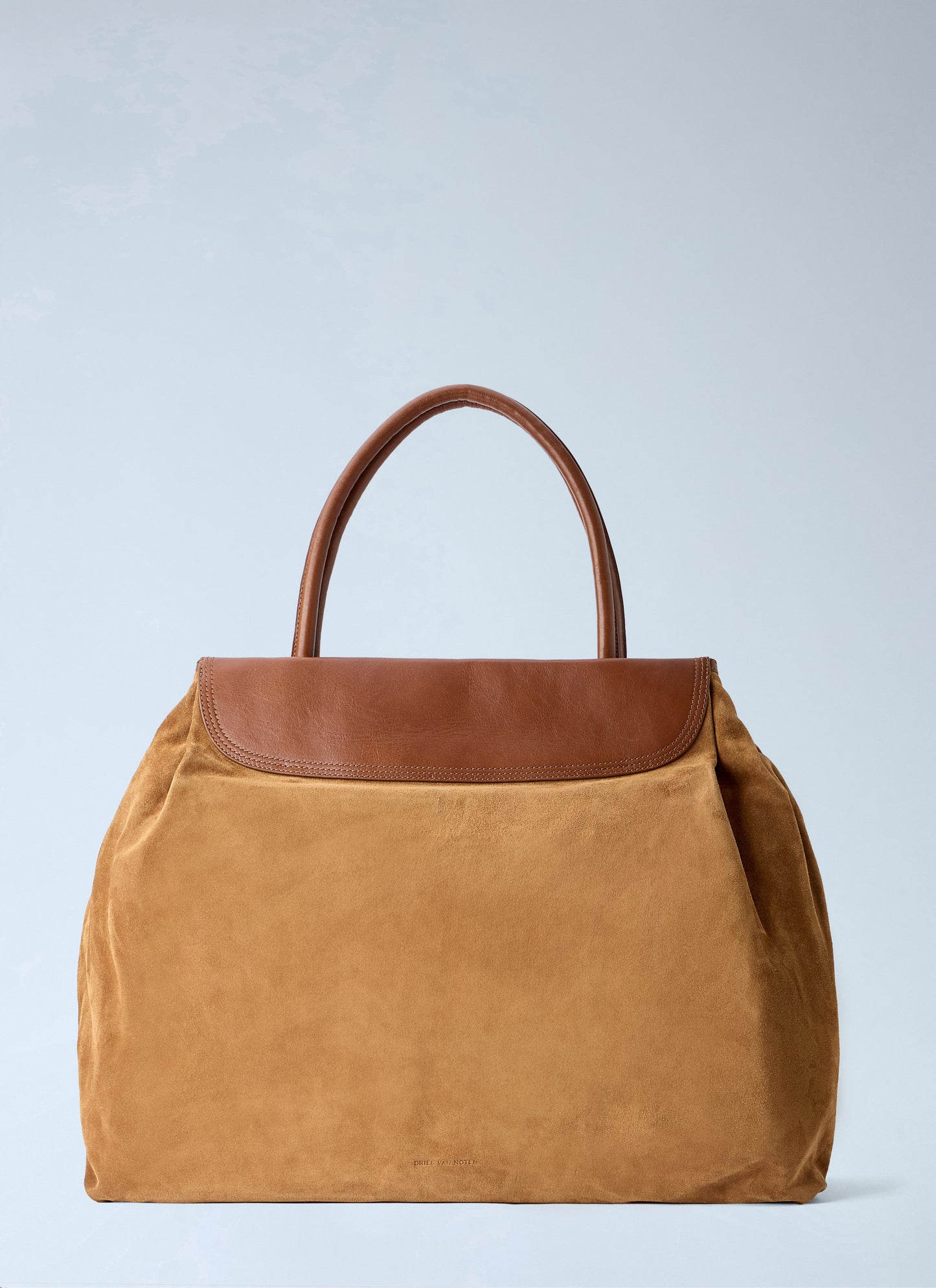 Dries Van Noten Women Blossom Suede Top Handle Bag DRIES VAN NOTEN