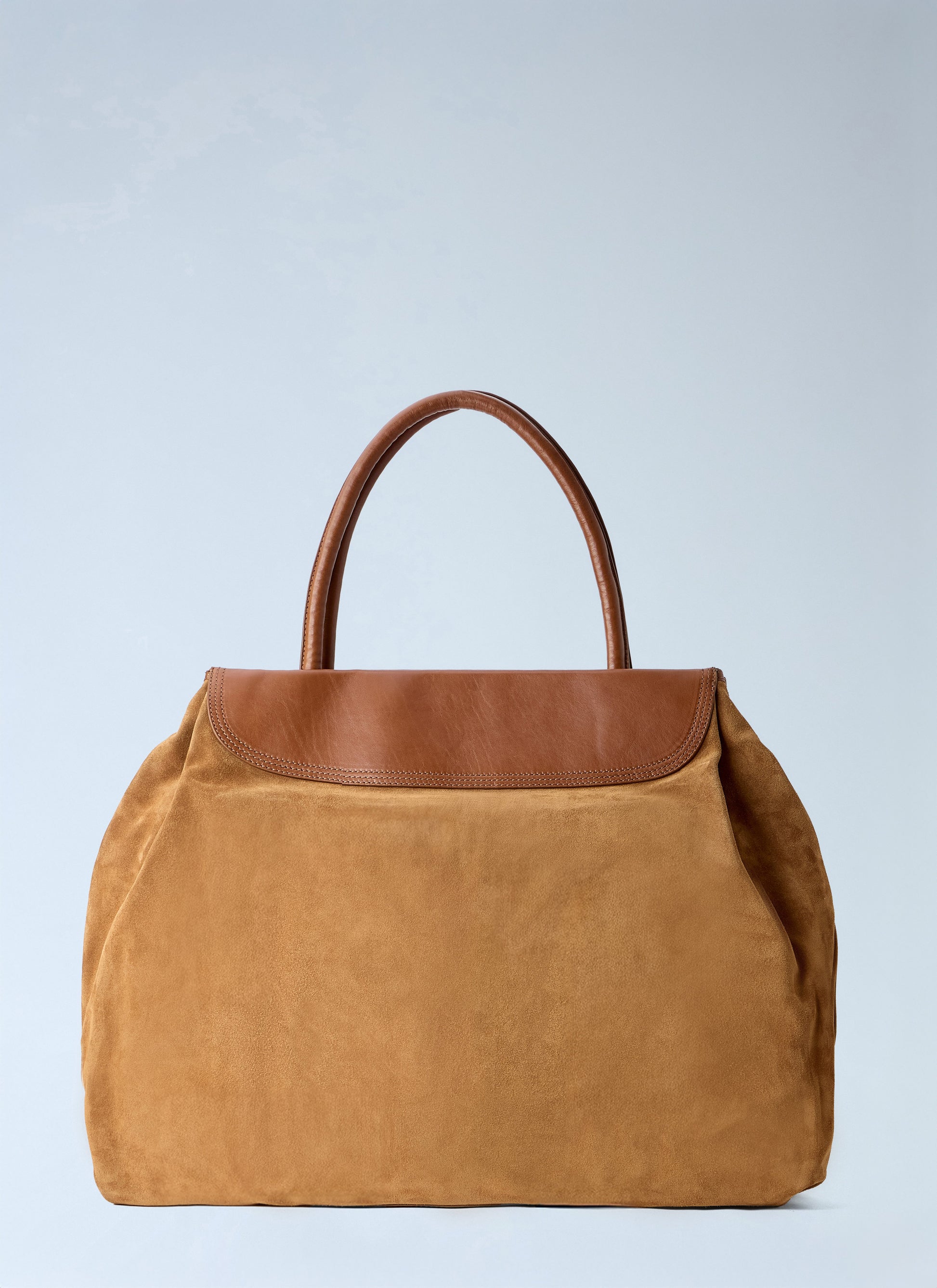 Dries Van Noten Women Blossom Suede Top Handle Bag DRIES VAN NOTEN