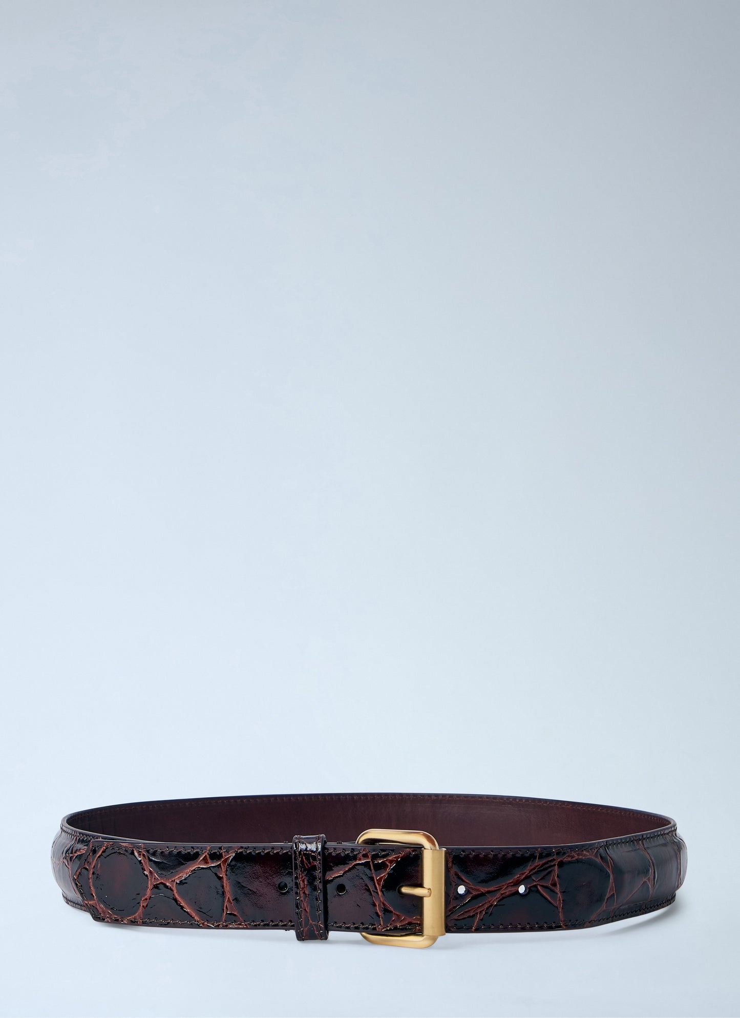 Dries Van Noten Women Embossed Leather Belt DRIES VAN NOTEN