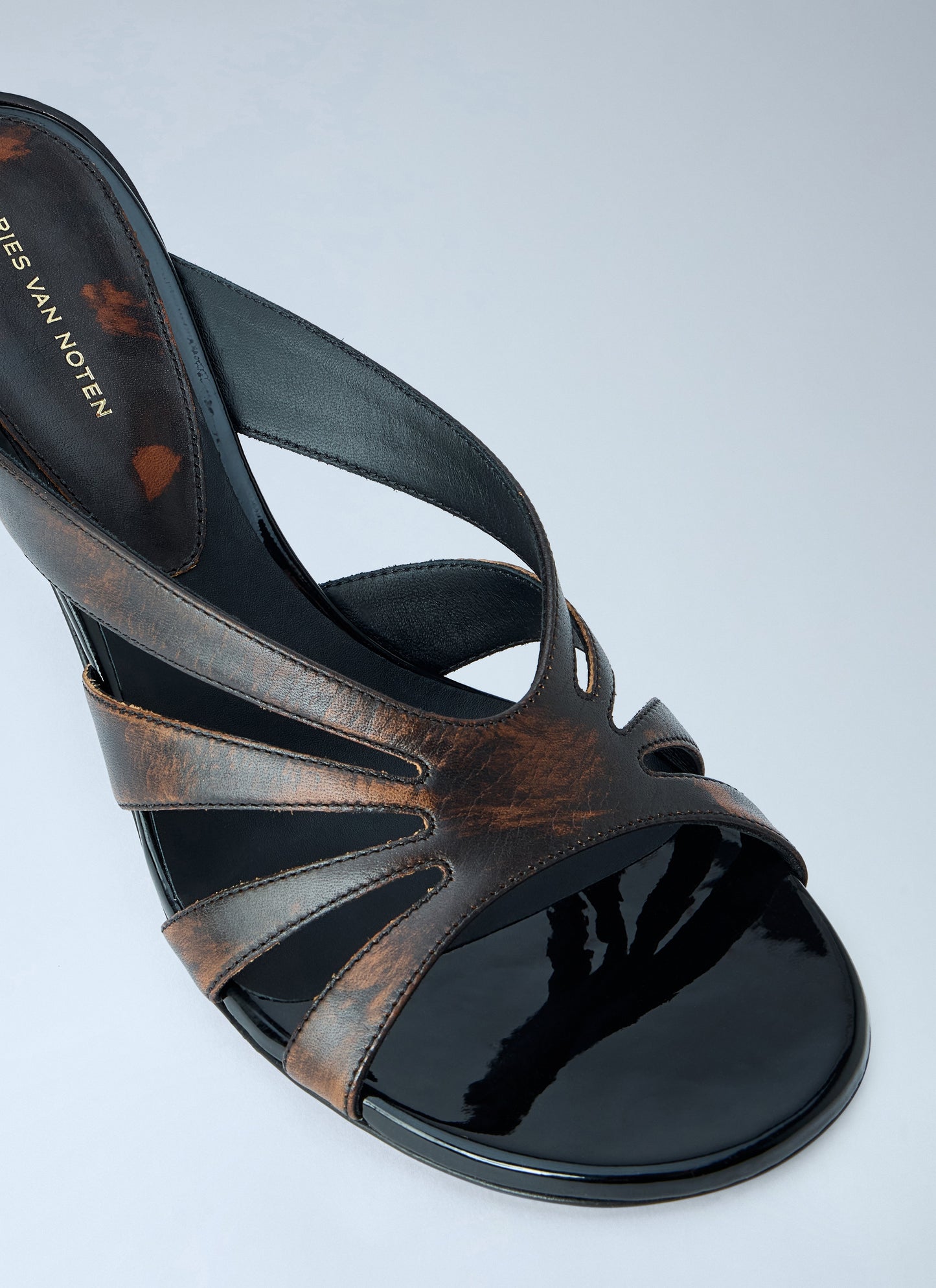 Dries Van Noten Women Strappy Block Heel Sandals DRIES VAN NOTEN
