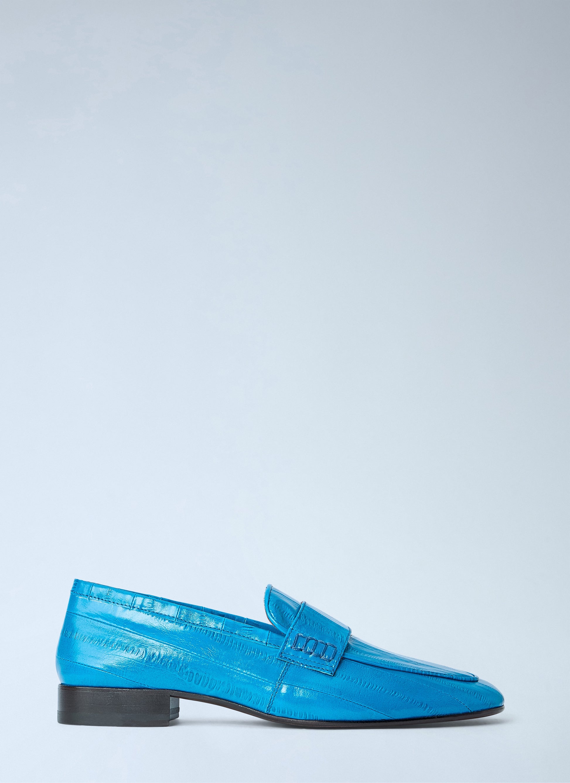 Dries Van Noten Women Croc-Embossed Leather Loafers DRIES VAN NOTEN