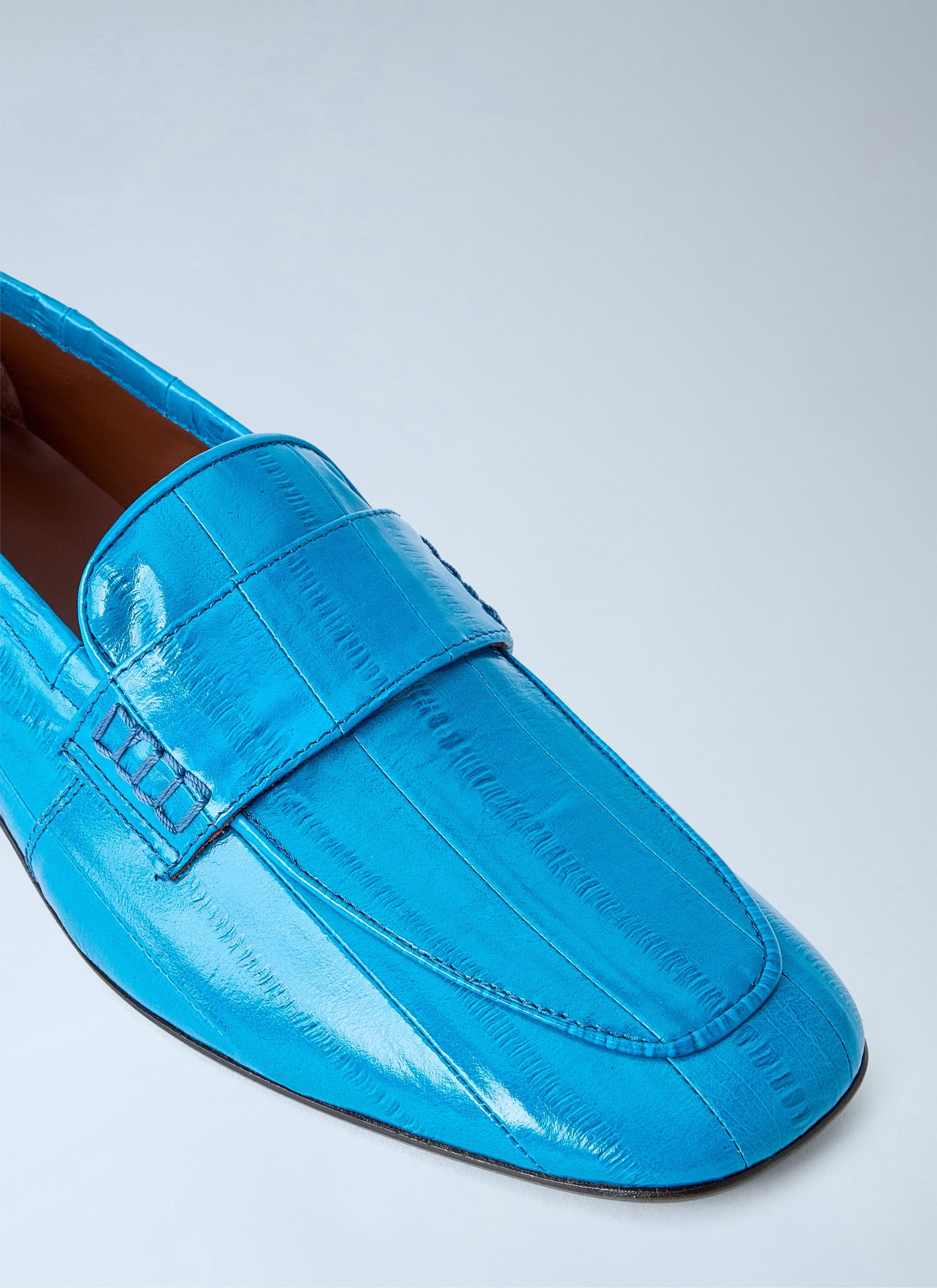Dries Van Noten Women Croc-Embossed Leather Loafers DRIES VAN NOTEN