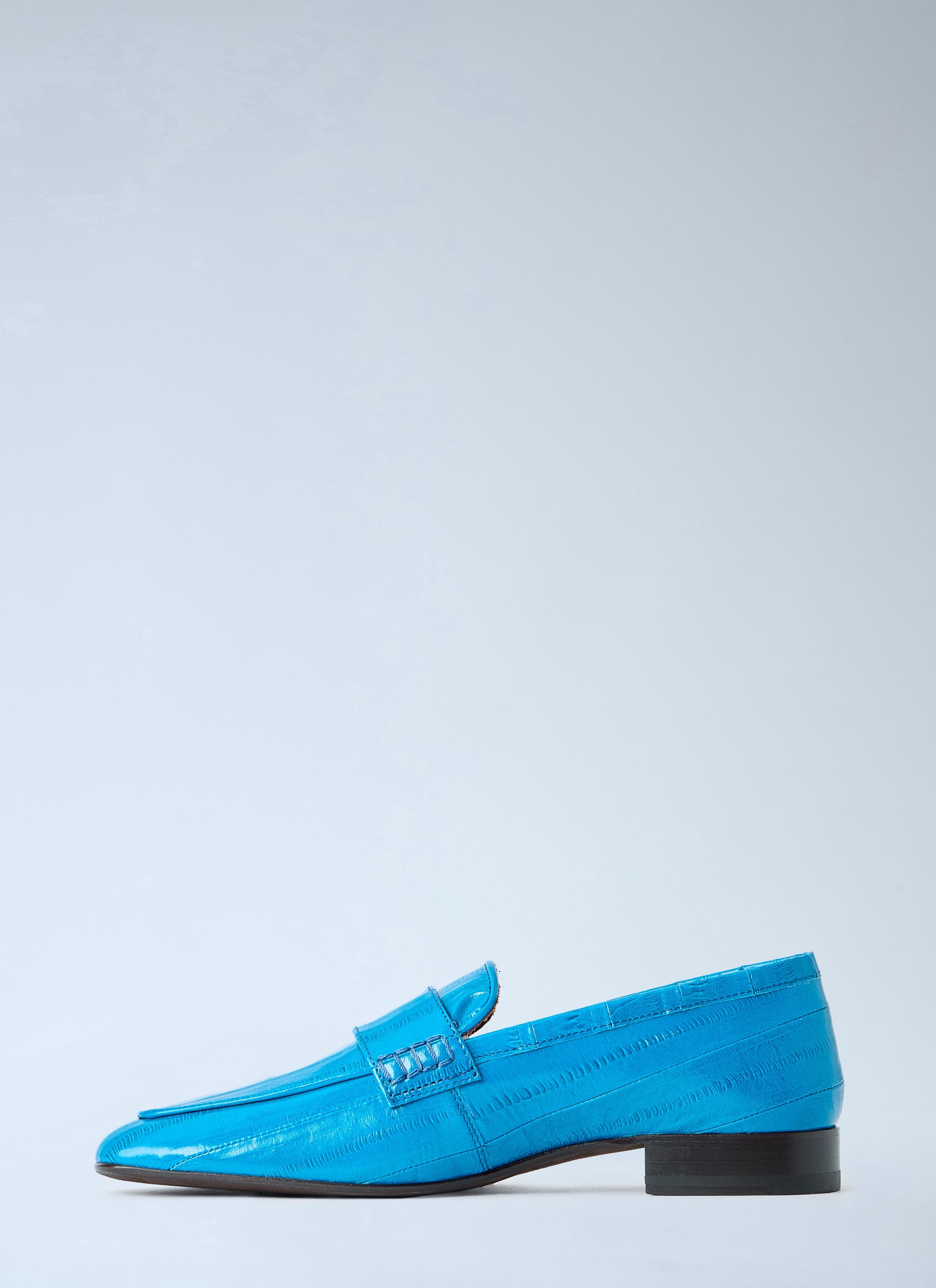 Dries Van Noten Women Croc-Embossed Leather Loafers DRIES VAN NOTEN