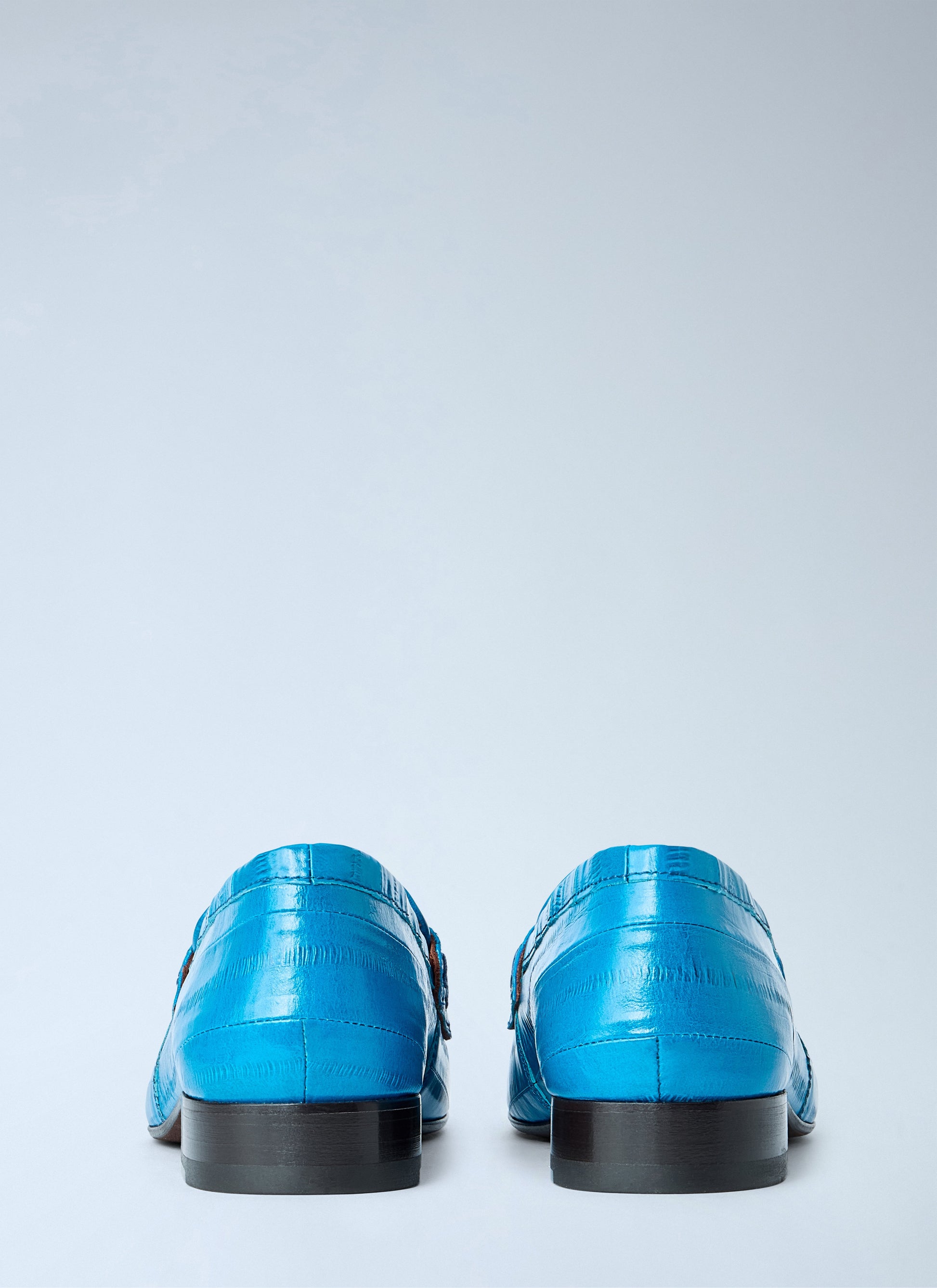 Dries Van Noten Women Croc-Embossed Leather Loafers DRIES VAN NOTEN