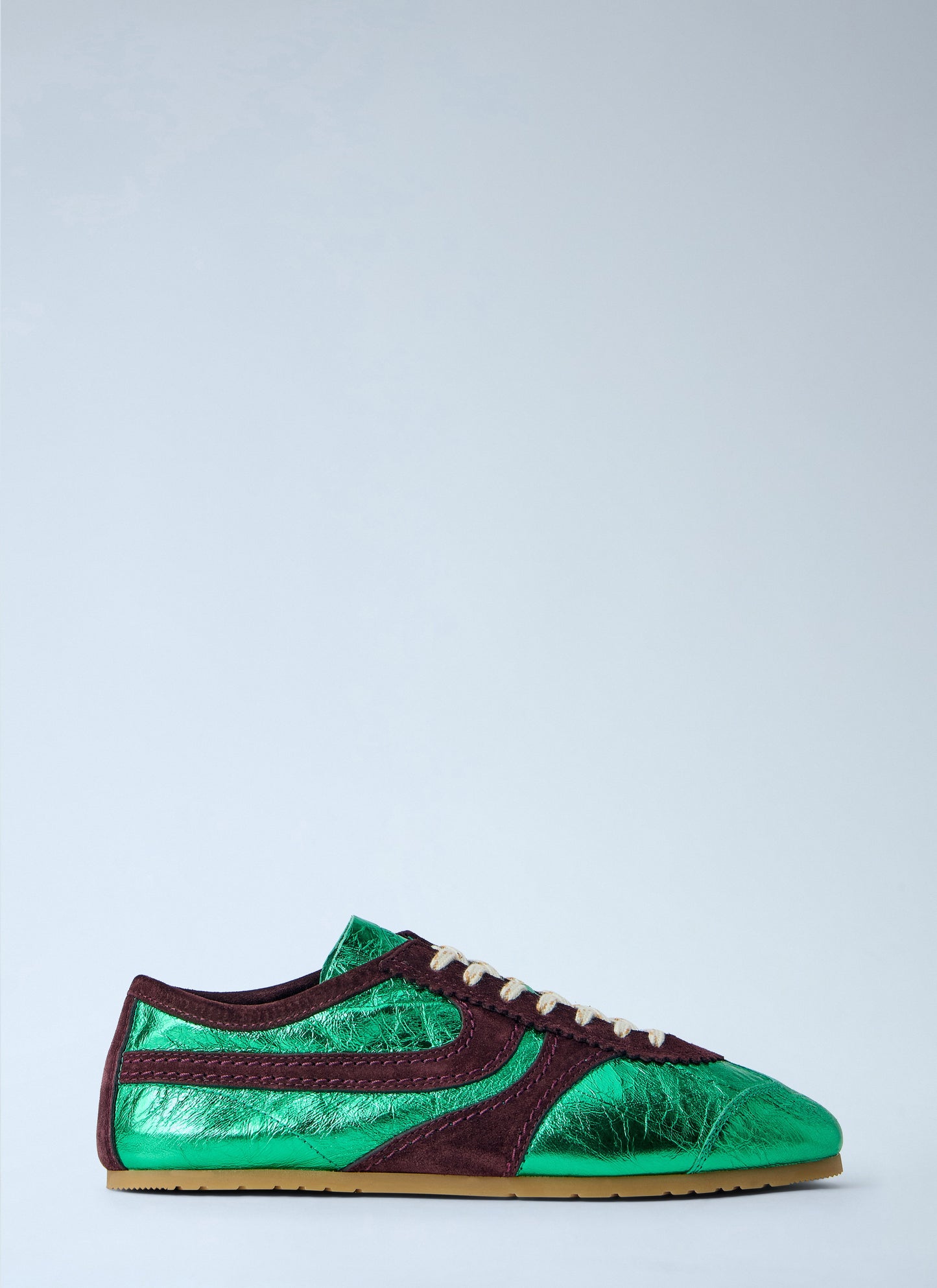 Dries Van Noten Women Metallic Panel Sneakers DRIES VAN NOTEN