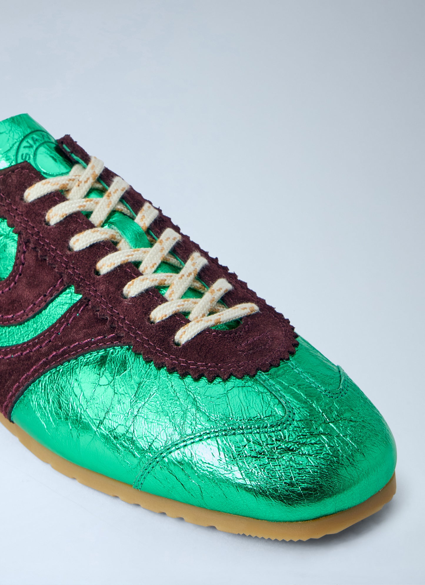 Dries Van Noten Women Metallic Panel Sneakers DRIES VAN NOTEN