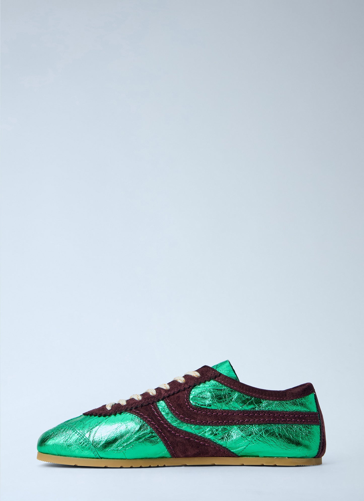 Dries Van Noten Women Metallic Panel Sneakers DRIES VAN NOTEN