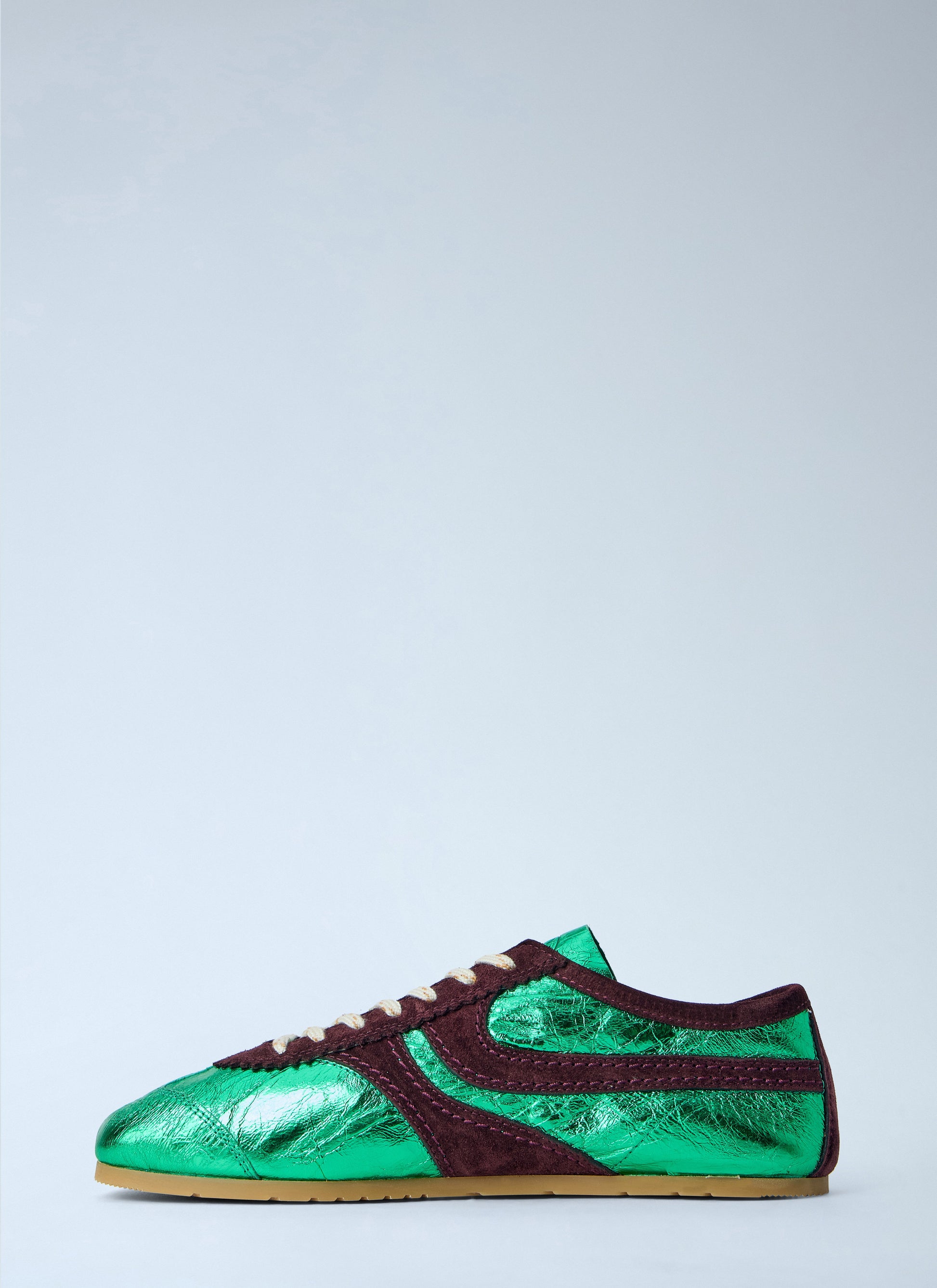Dries Van Noten Women Metallic Panel Sneakers DRIES VAN NOTEN