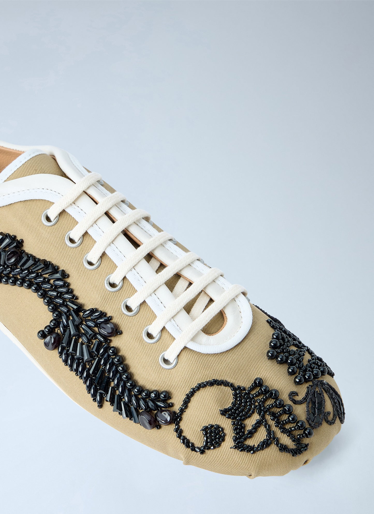 Dries Van Noten Women Embroidered Lace-Up Sneakers DRIES VAN NOTEN