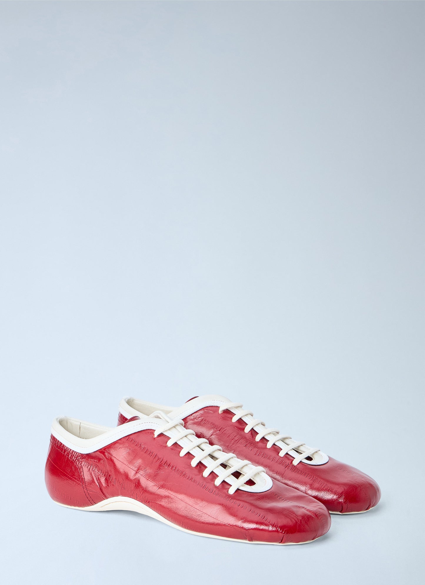 Dries Van Noten Women Leather Lace-Up Sneakers DRIES VAN NOTEN