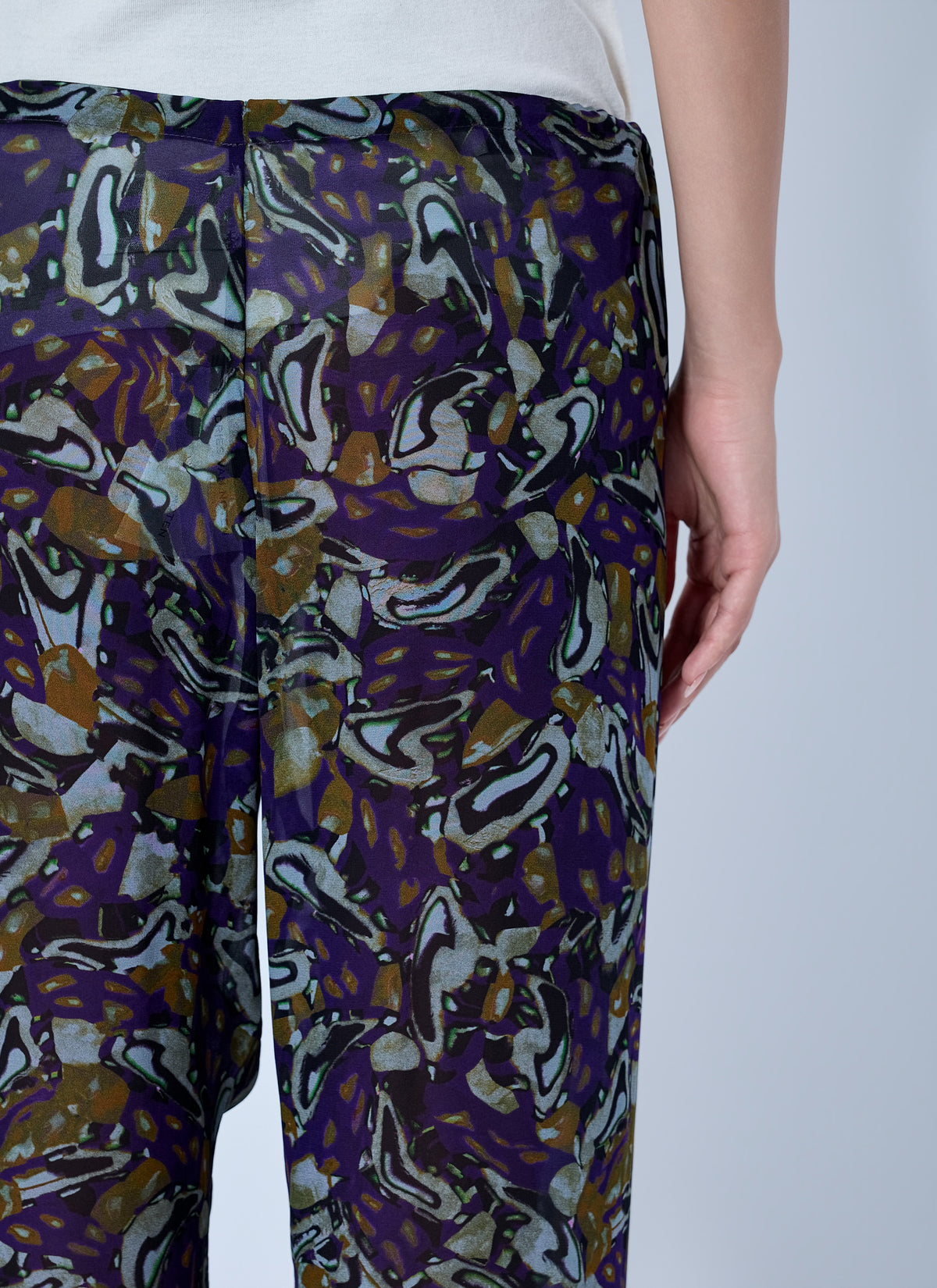 Dries Van Noten Women Pachas Printed Silk Straight Pants DRIES VAN NOTEN