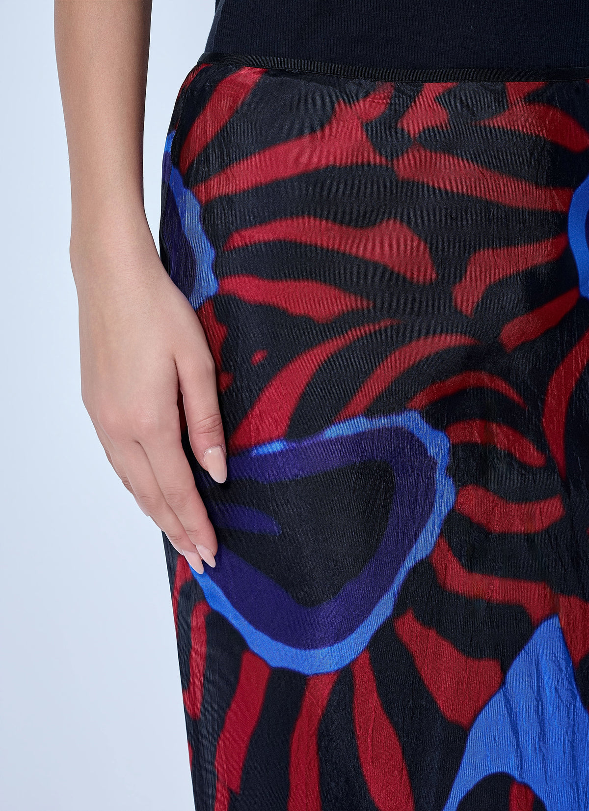 Dries Van Noten Women Abstract Pattern Midi Skirt DRIES VAN NOTEN