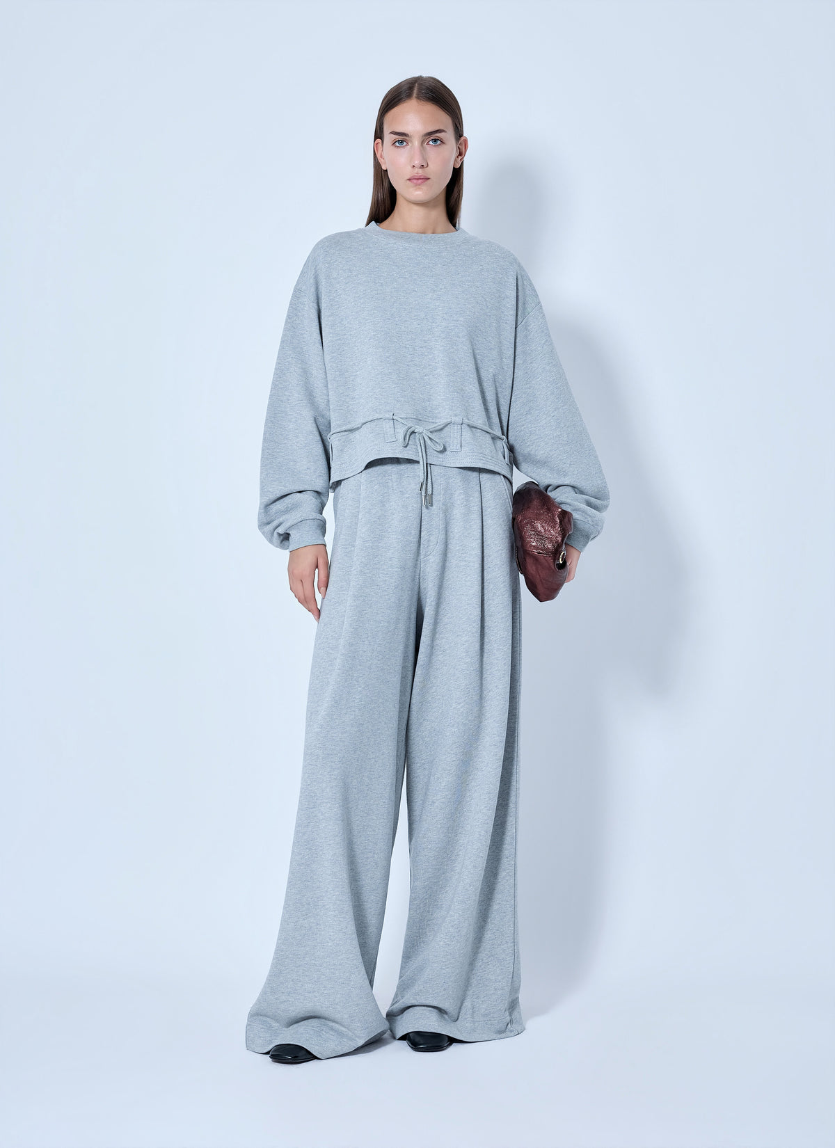 Dries Van Noten Women Wide-Leg Drawstring Trousers DRIES VAN NOTEN