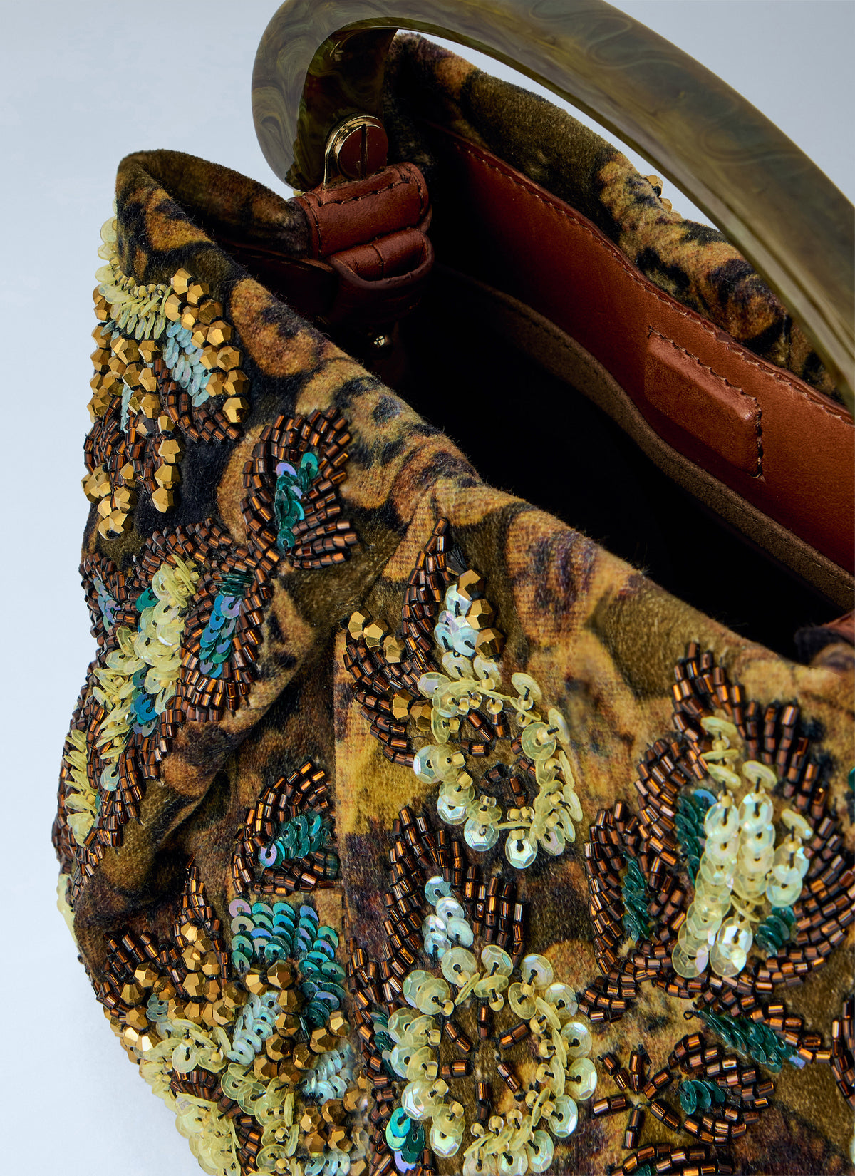 Dries Van Noten Women Crisp Metallic Crossbody Bag DRIES VAN NOTEN