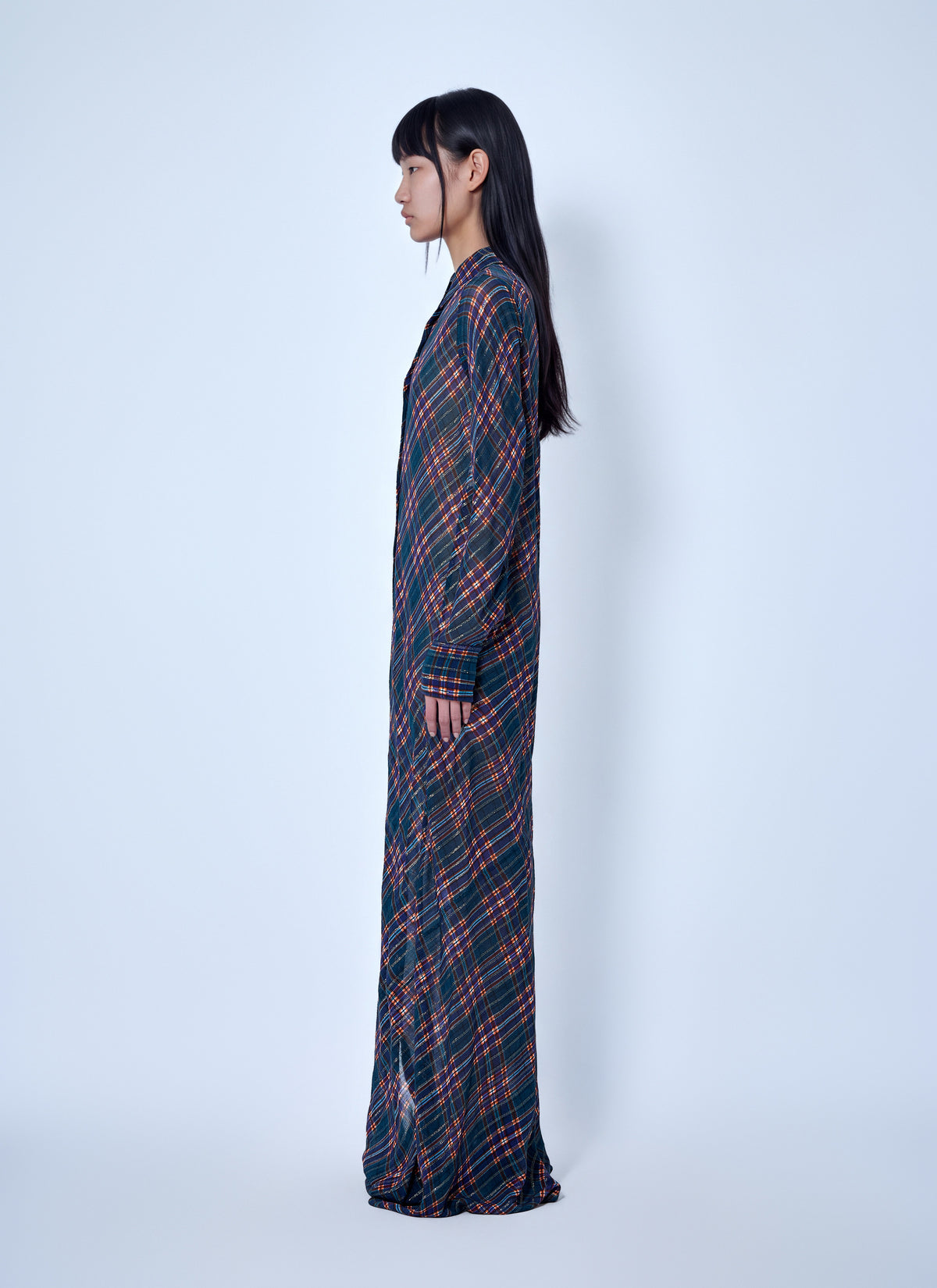 Dries Van Noten Women Fitted Floor-Length Shirt Dress DRIES VAN NOTEN
