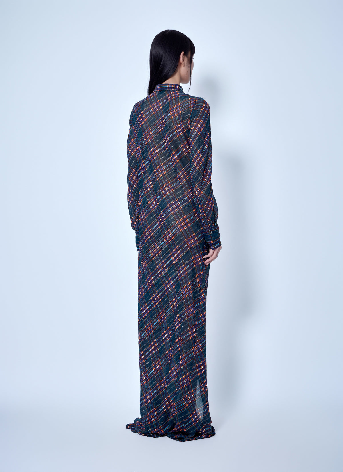 Dries Van Noten Women Fitted Floor-Length Shirt Dress DRIES VAN NOTEN