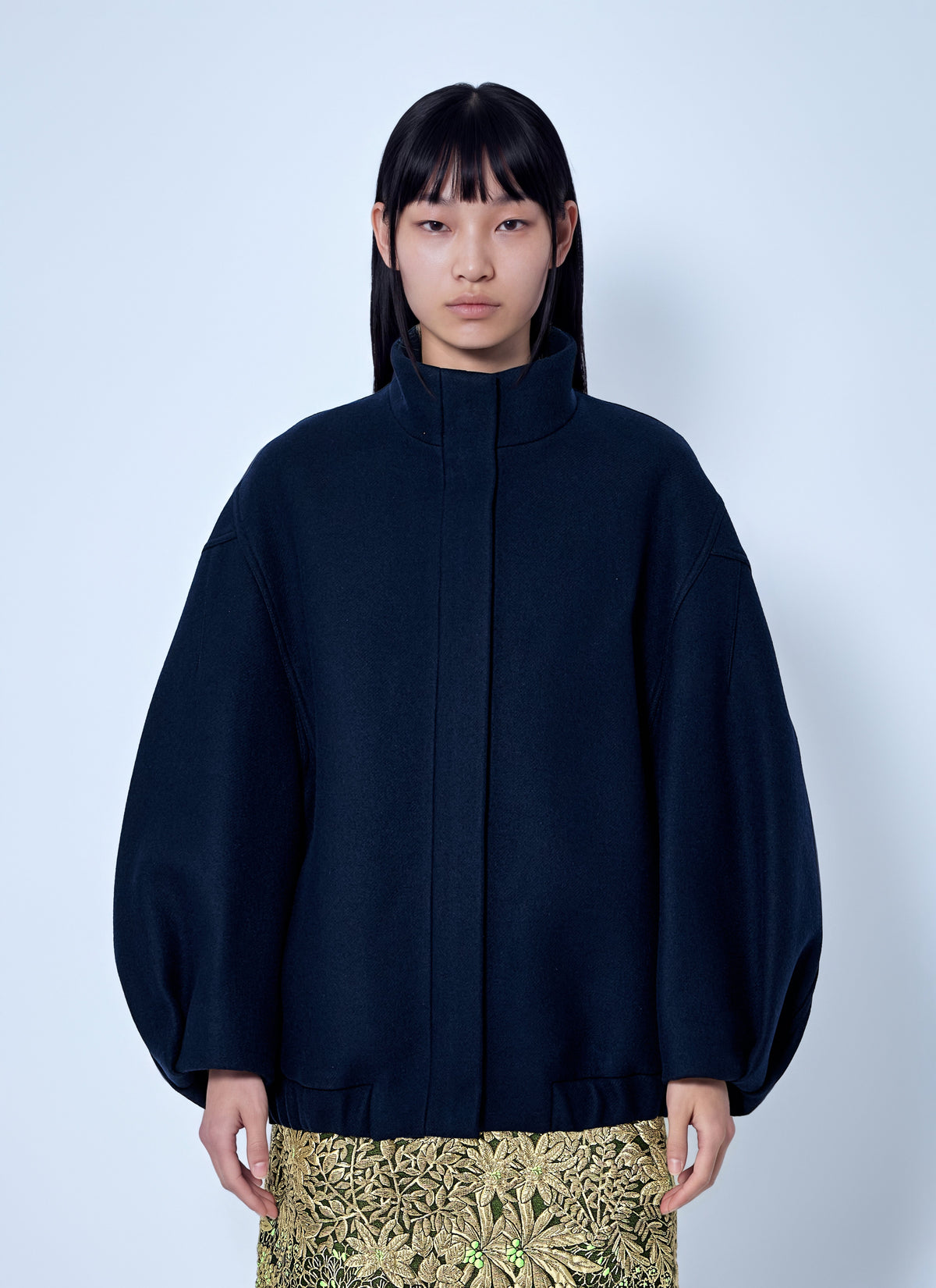 Dries Van Noten Women High Collar Wool Jacket DRIES VAN NOTEN