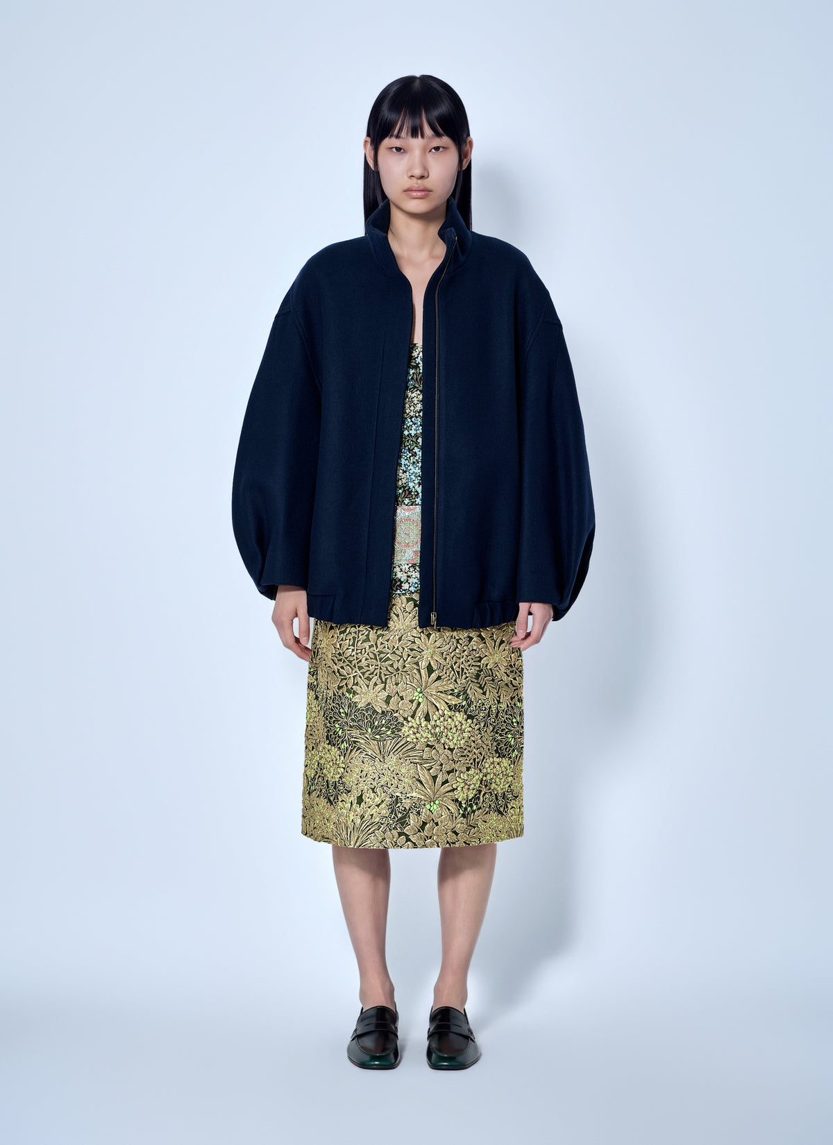 Dries Van Noten Women High Collar Wool Jacket DRIES VAN NOTEN