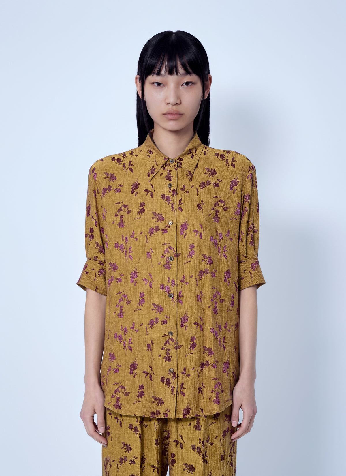 Dries Van Noten Women Floral Patterned Button-Down Shirt DRIES VAN NOTEN
