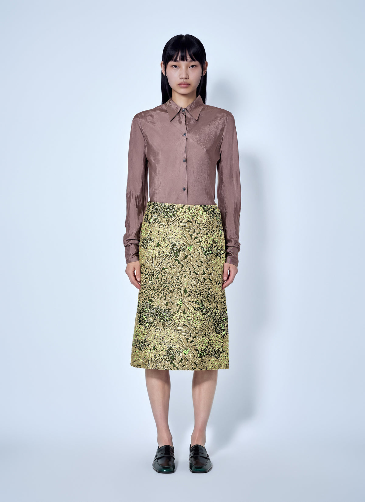 Dries Van Noten Women Calima Fitted Viscose Shirt DRIES VAN NOTEN