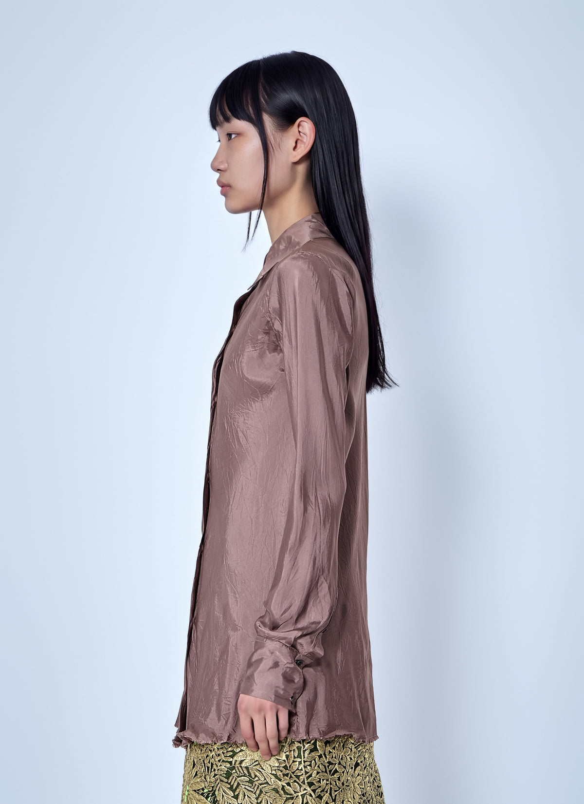 Dries Van Noten Women Calima Fitted Viscose Shirt DRIES VAN NOTEN