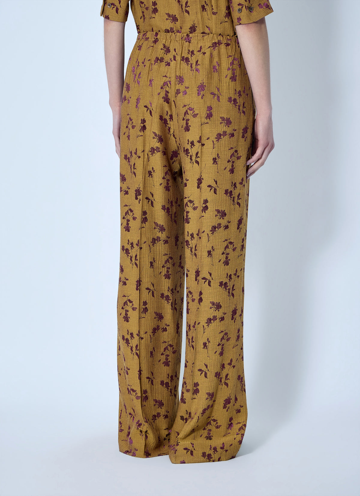 Dries Van Noten Women Floral Wide-Leg Trousers DRIES VAN NOTEN