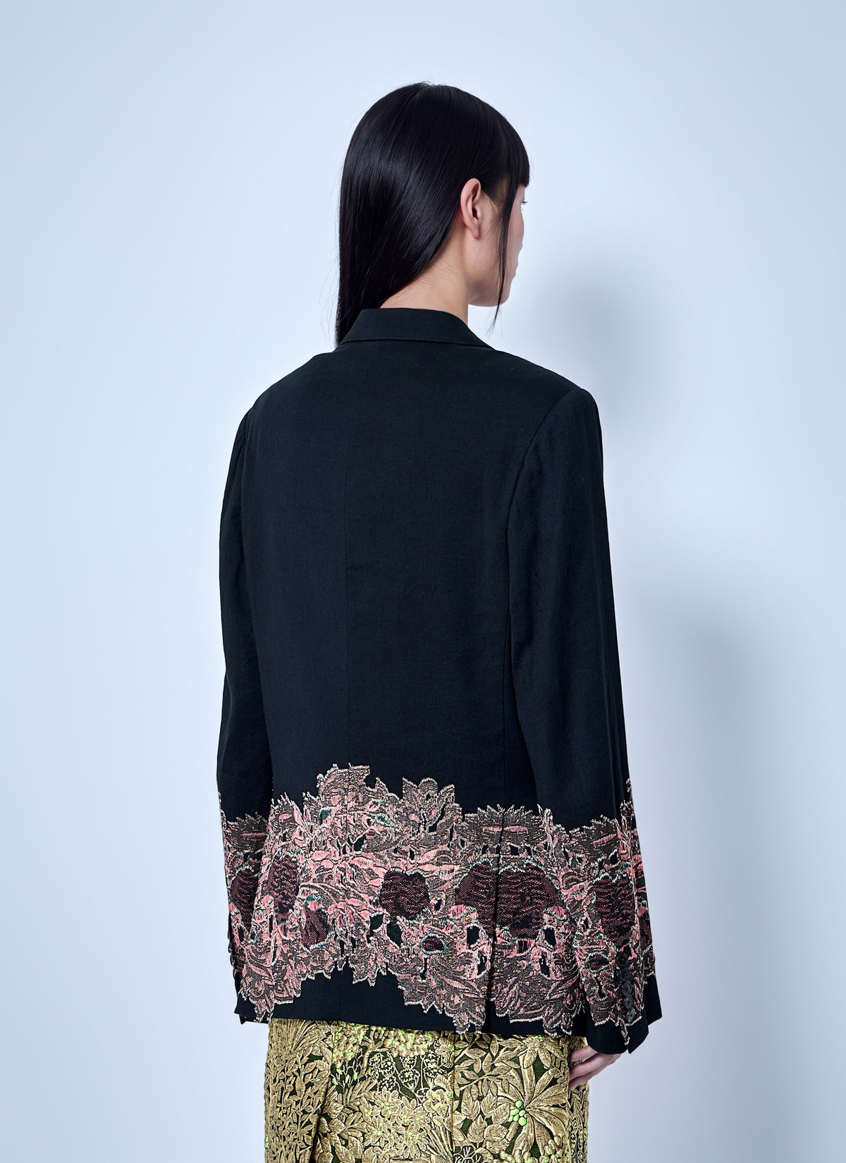 Dries Van Noten Women Embroidered Double-Breasted Blazer DRIES VAN NOTEN