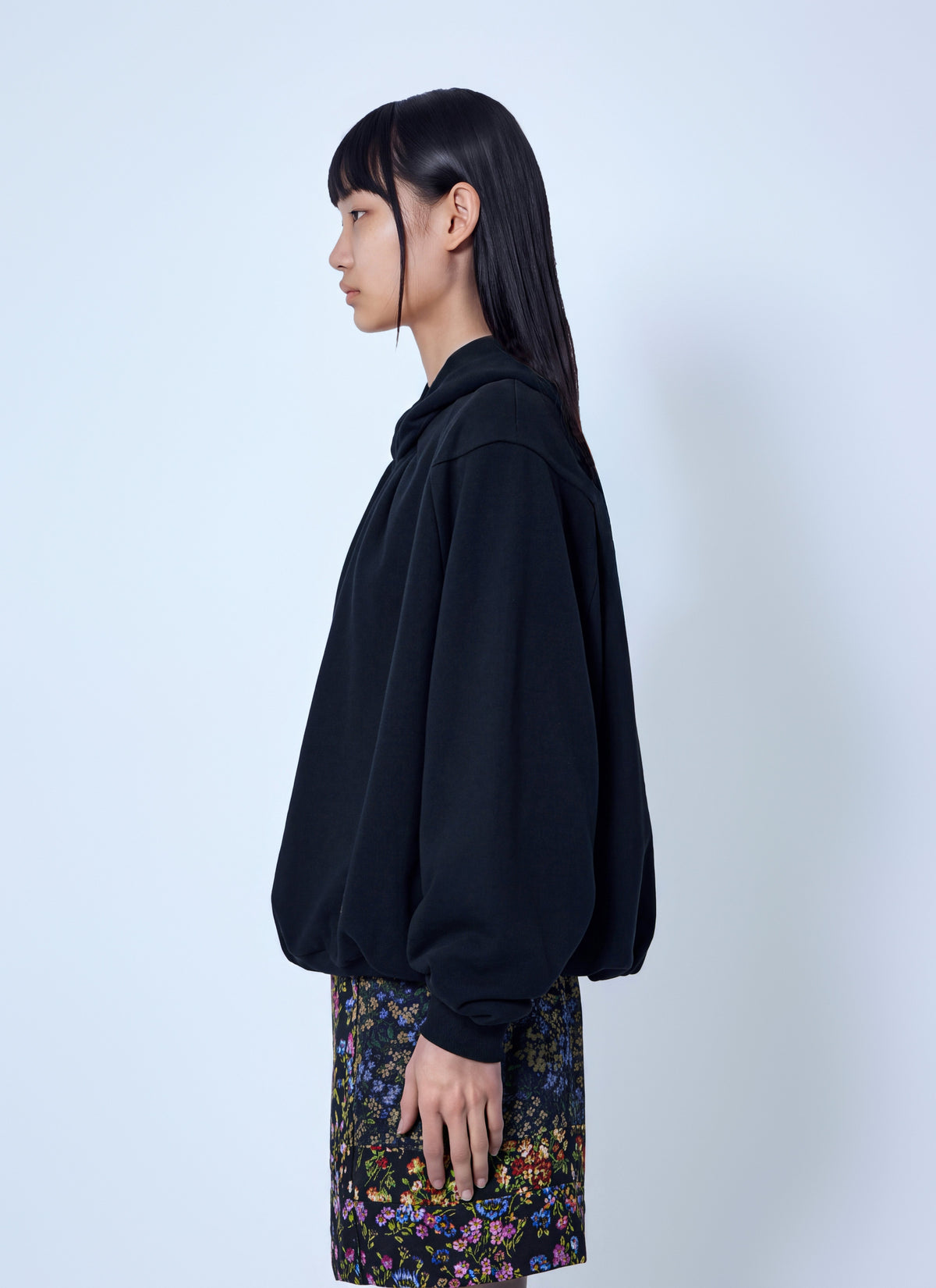 Dries Van Noten Women Relaxed Hoodie With Gathered Neckline DRIES VAN NOTEN