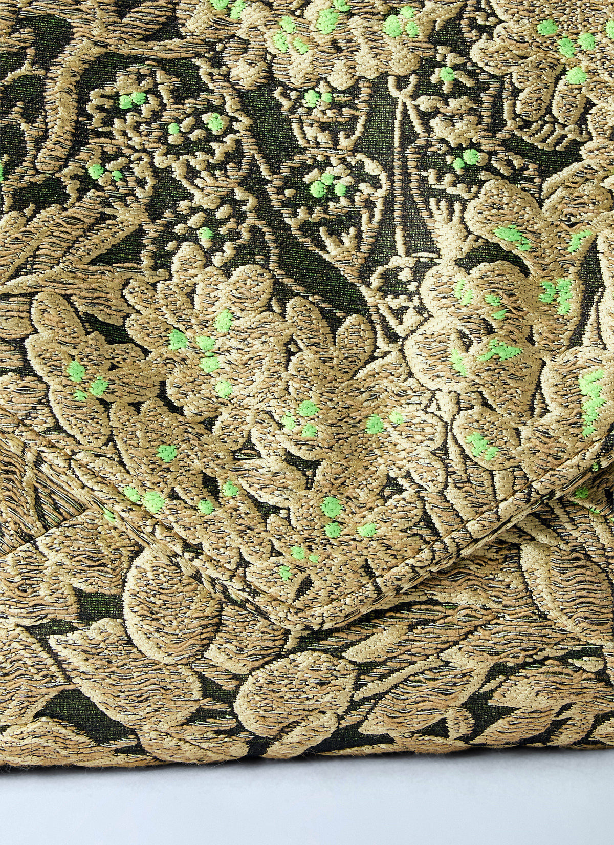 Dries Van Noten Women Floral Embroidered Clutch With Chain Strap DRIES VAN NOTEN