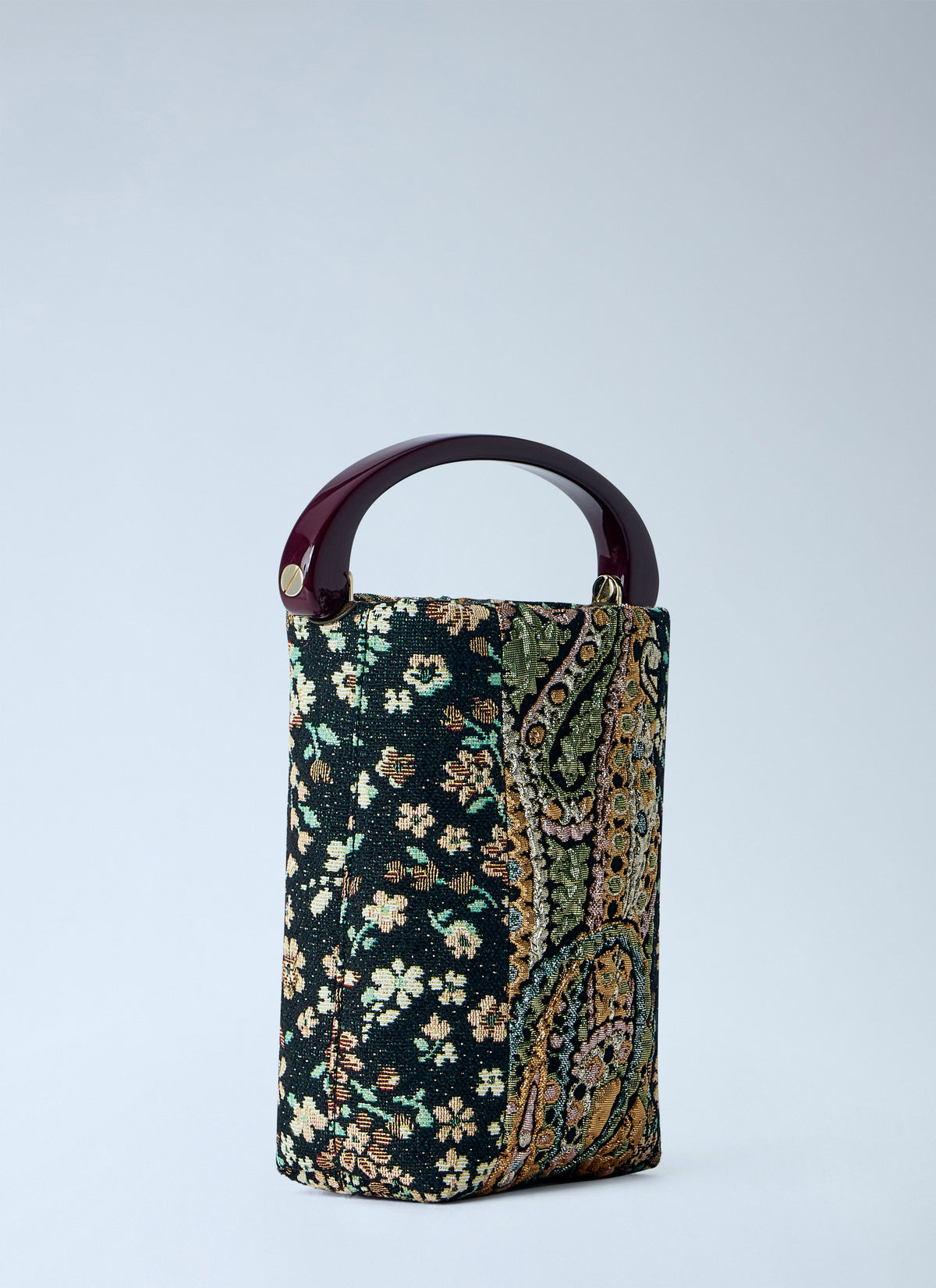 Dries Van Noten Women Micro Floral Jacquard Top-Handle Bag DRIES VAN NOTEN