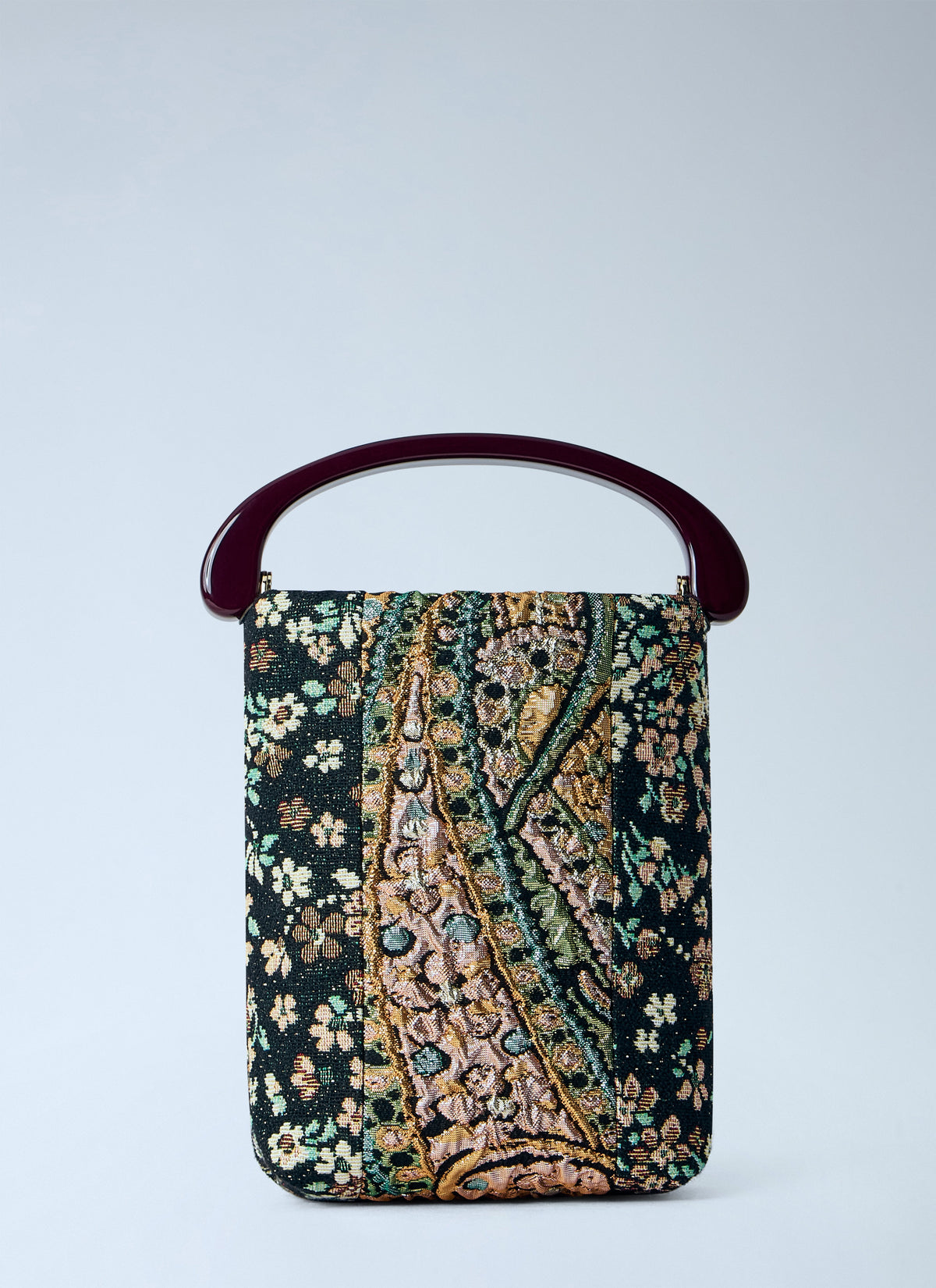 Dries Van Noten Women Micro Floral Jacquard Top-Handle Bag DRIES VAN NOTEN