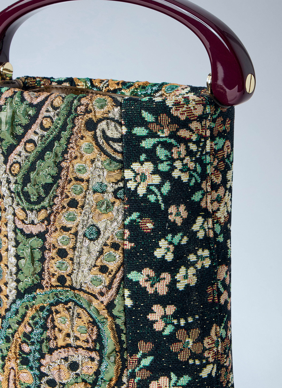 Dries Van Noten Women Micro Floral Jacquard Top-Handle Bag DRIES VAN NOTEN