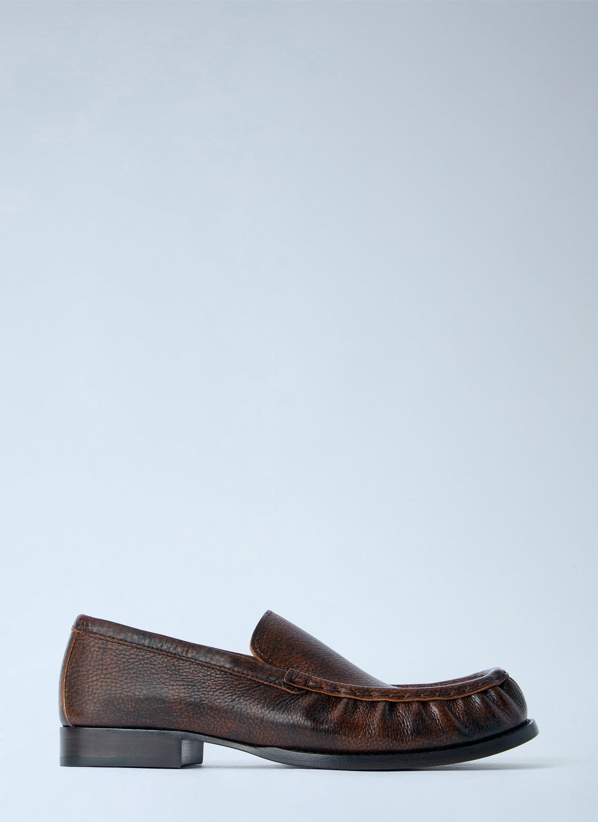 Dries Van Noten Women Pebbled Leather Loafers DRIES VAN NOTEN