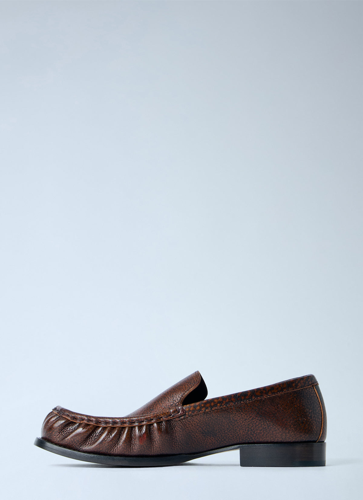Dries Van Noten Women Pebbled Leather Loafers DRIES VAN NOTEN