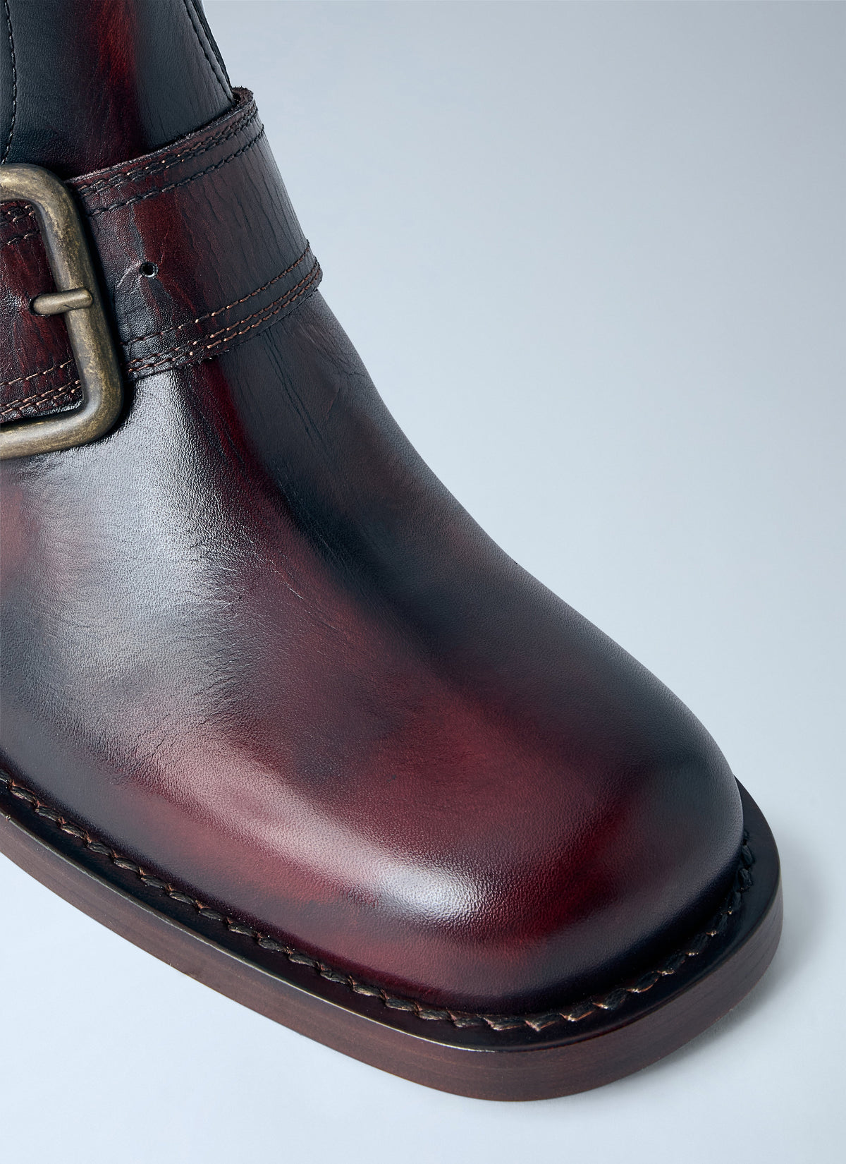 Dries Van Noten Women Leather Buckle Boots DRIES VAN NOTEN