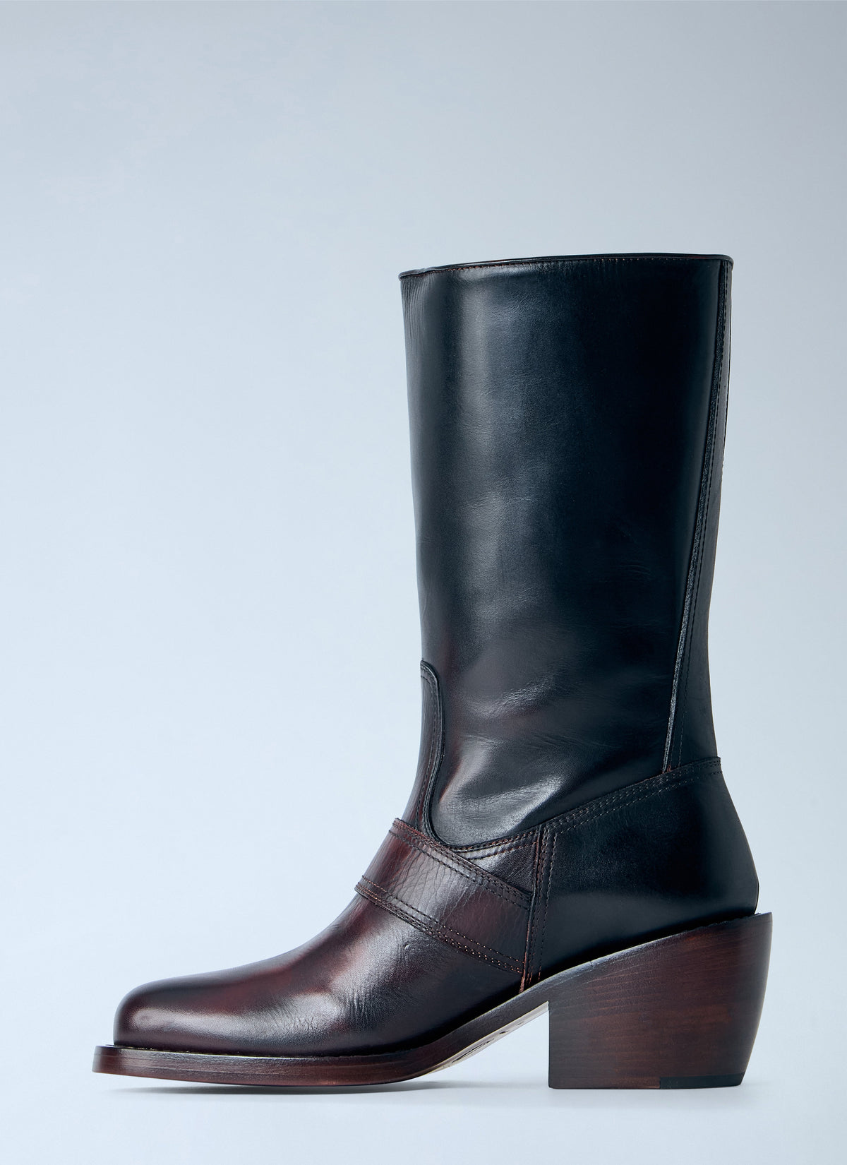 Dries Van Noten Women Leather Buckle Boots DRIES VAN NOTEN