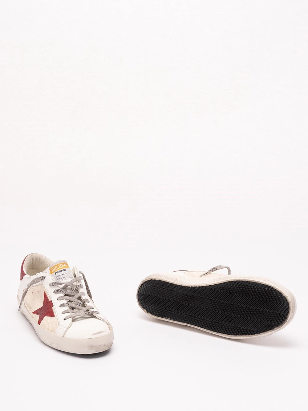 Golden Goose Men `Super-Star` Sneakers GOLDEN GOOSE