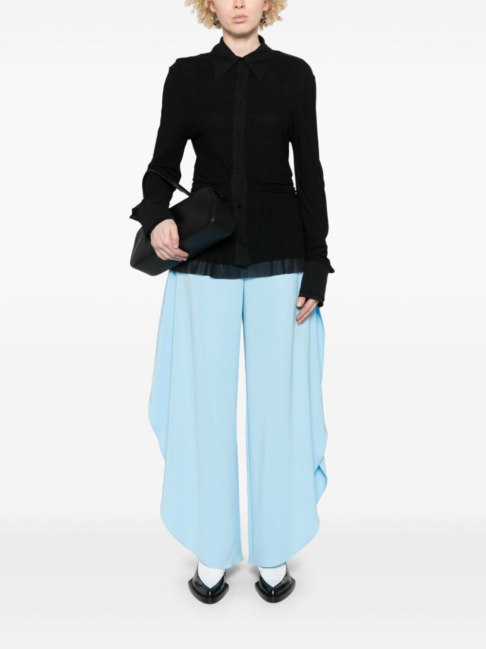 Jil Sander Women Double Layer Shirt JIL SANDER